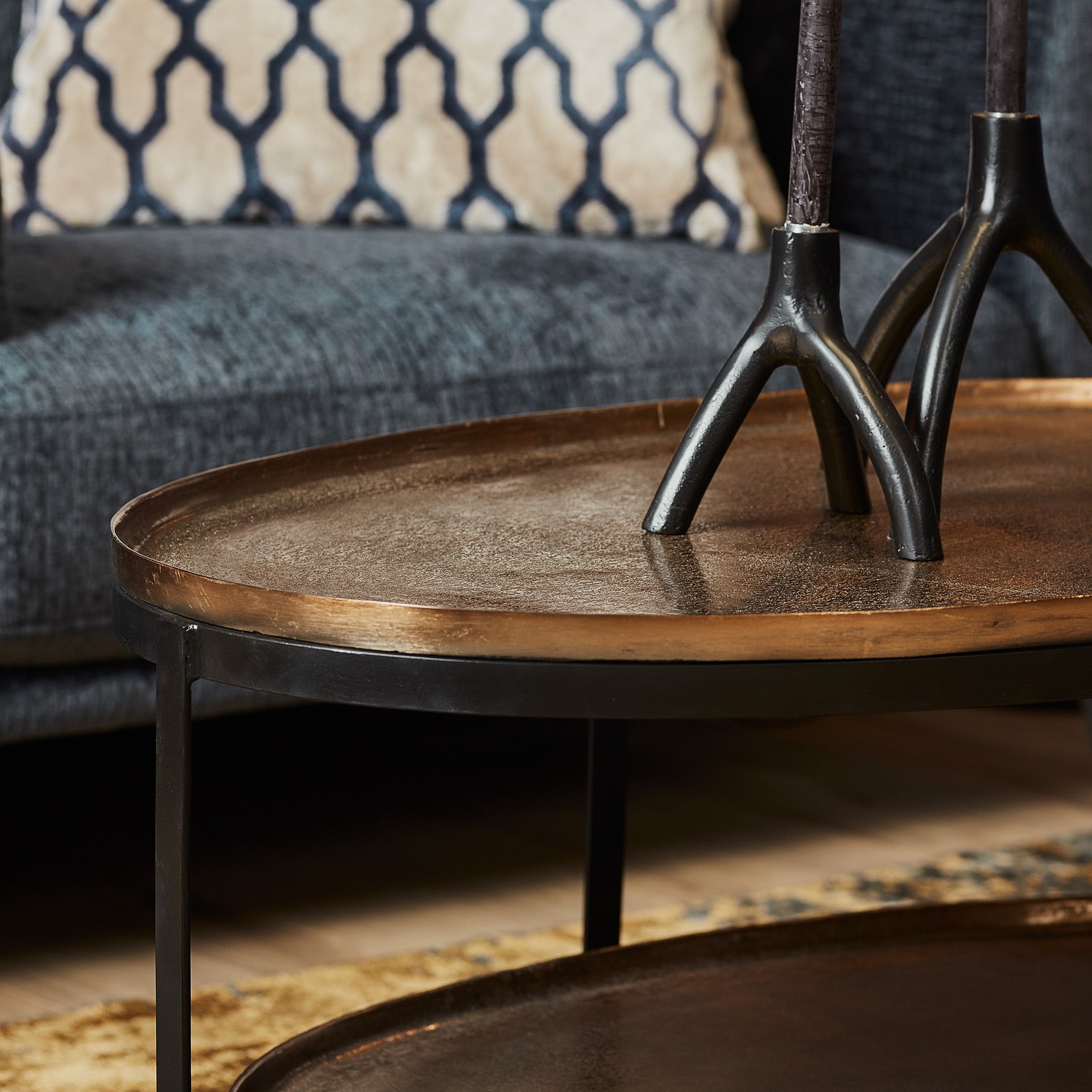 Oval coffee tables Natural | oval | x 98 x 45(h) cm