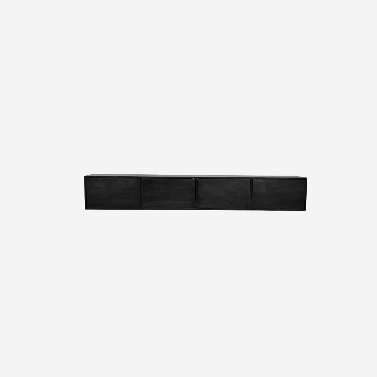 Zwevend TV-meubel Vision Black | 240 cm