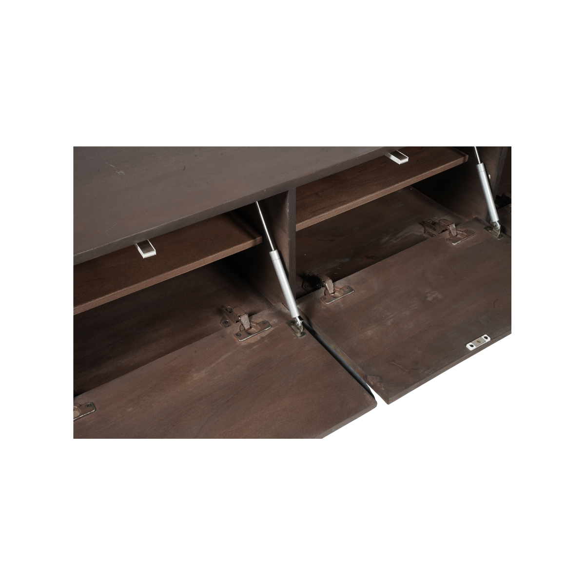 Zwevend TV-meubel Vision Walnut | 200 cm