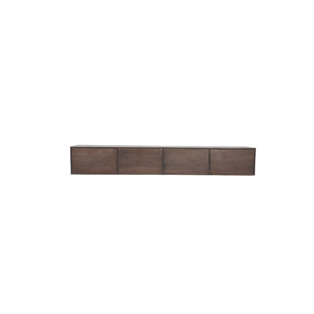 Zwevend TV-meubel Vision Walnut | 200 cm