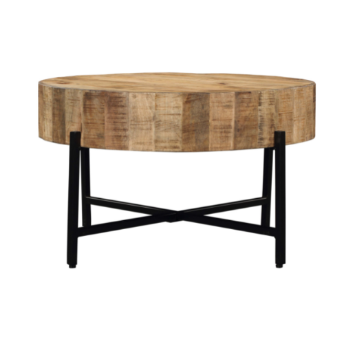 Coffee table Natural | round | Mango wood | 45(h) x Ø80 cm cm