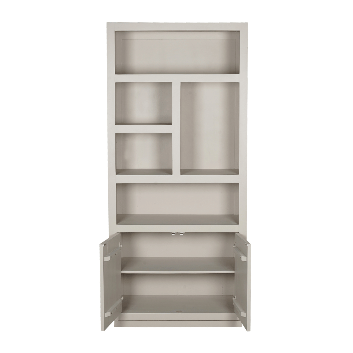 Bookcase Brussels | 5 compartments - 2 doors
