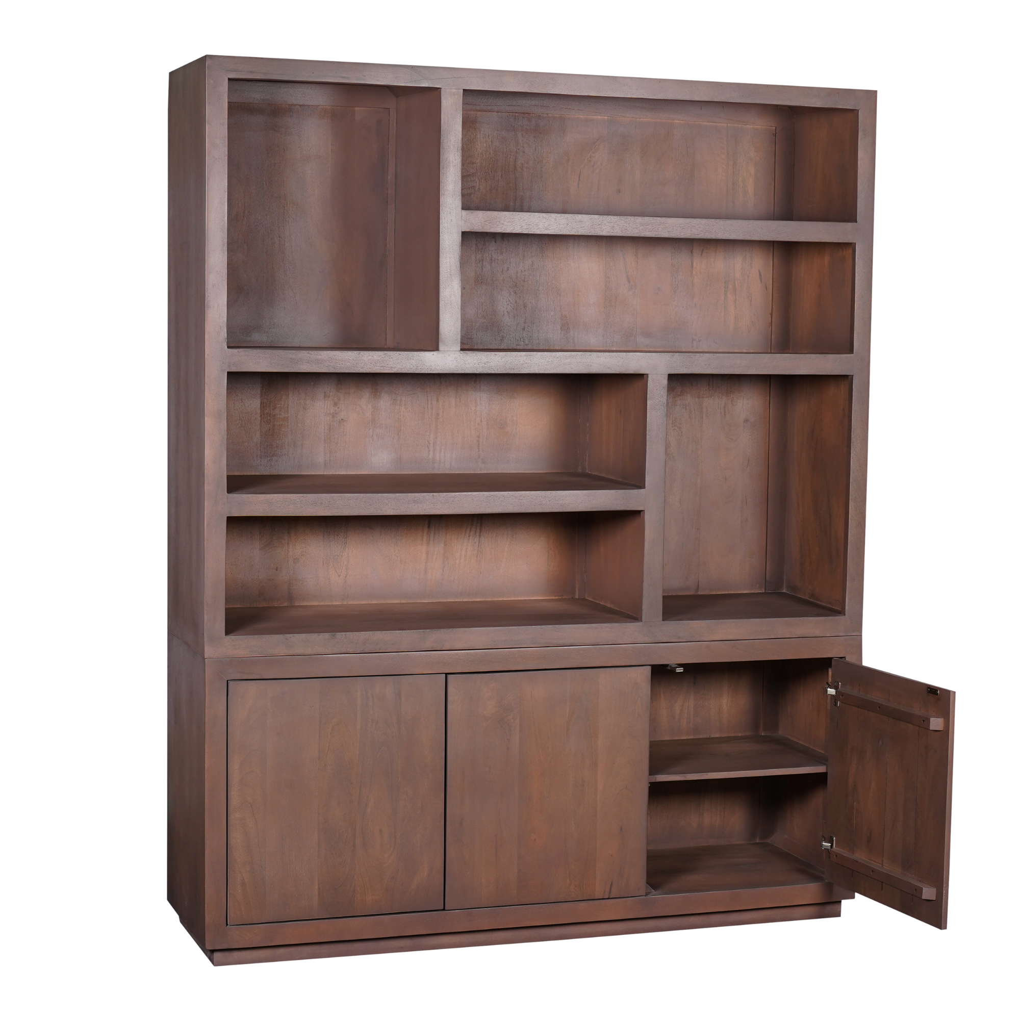 Vakkenkast Brussel Walnut XL | 160 cm