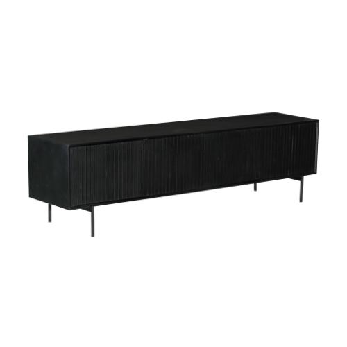 TV-meubel Madison Black | 210 cm