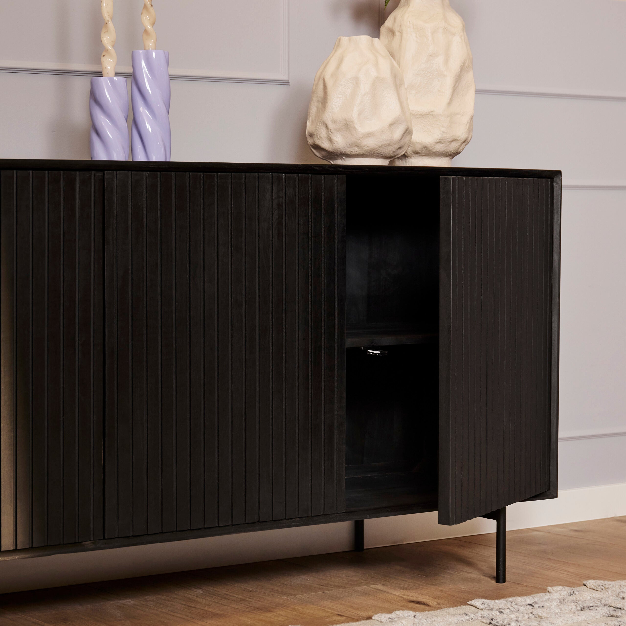 Dressoir Madison Black | 210 cm