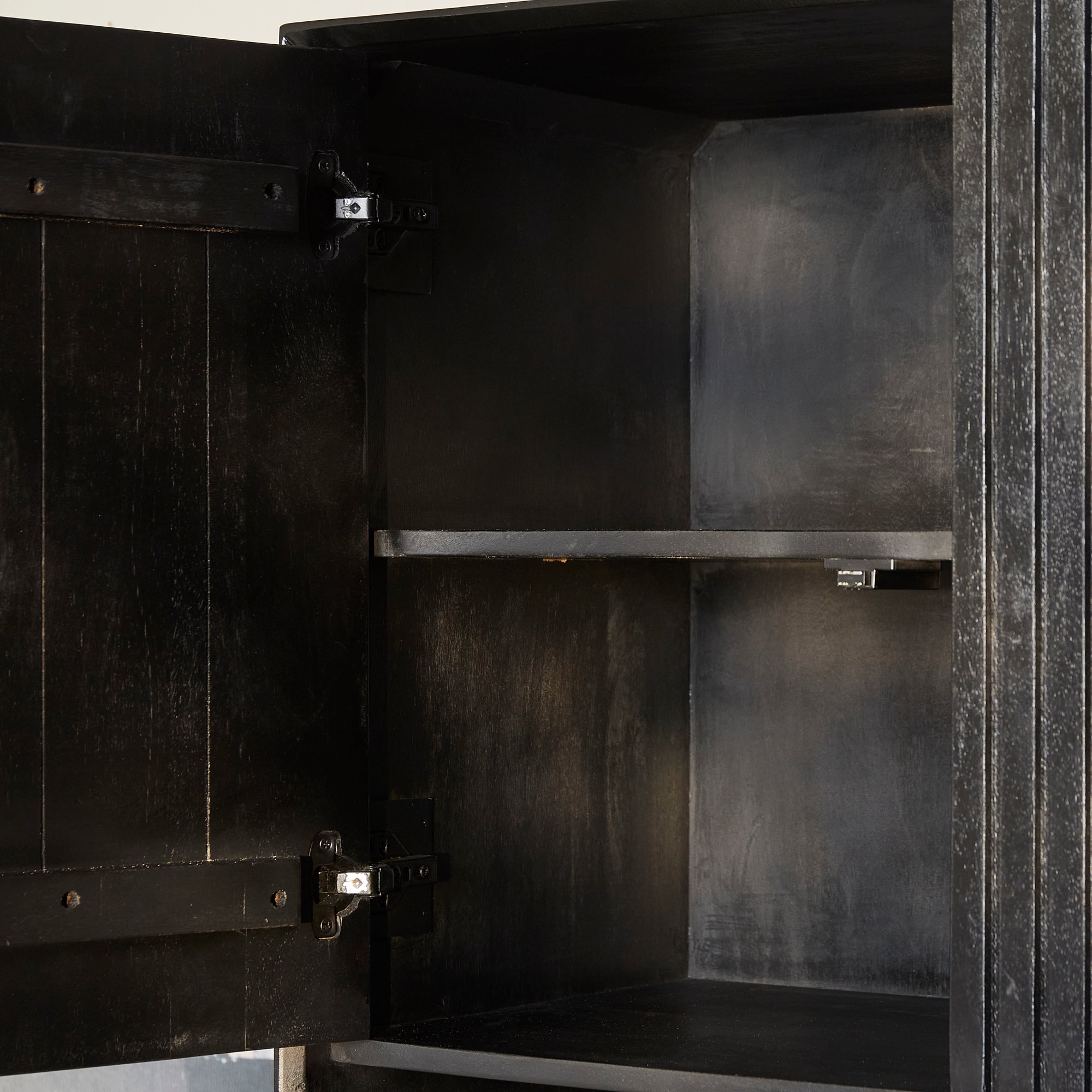 compartment cabinet Natural | | Mango wood | x L Madison | 135cmx