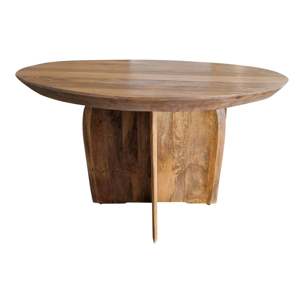Dining room table Natural | round | 76(h) x 150 cm