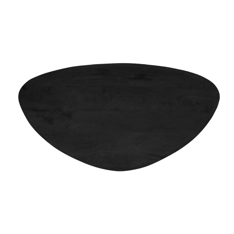 Oval coffee tables black | New York | oval | Mango wood | 130