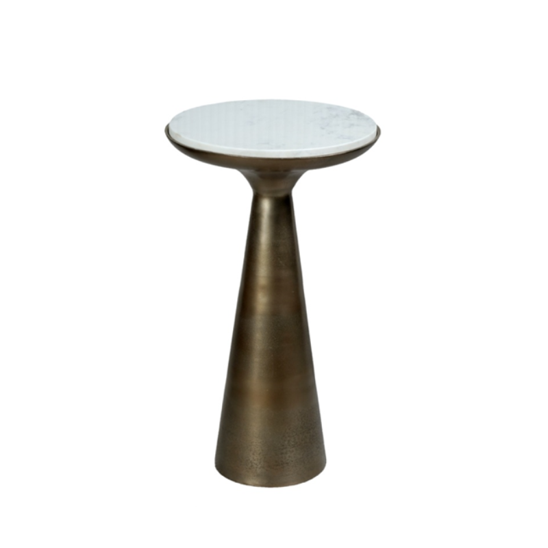 Coffee table Natural | round | Marble | 60(h) x : 3 cm