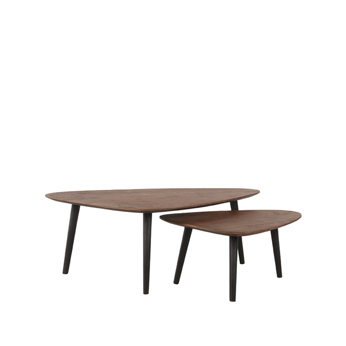 LABEL51 Coffee table Rock - Espresso - Mango wood