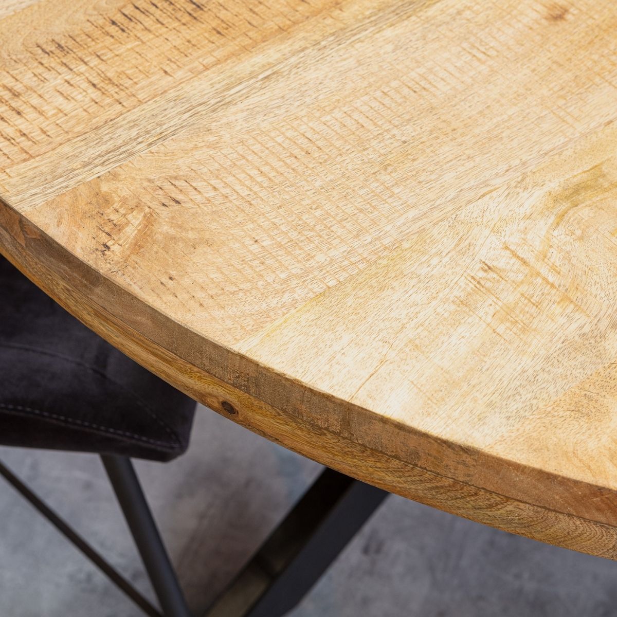 Dining room table Natural | Denver | round | Mango wood | 76(h) x