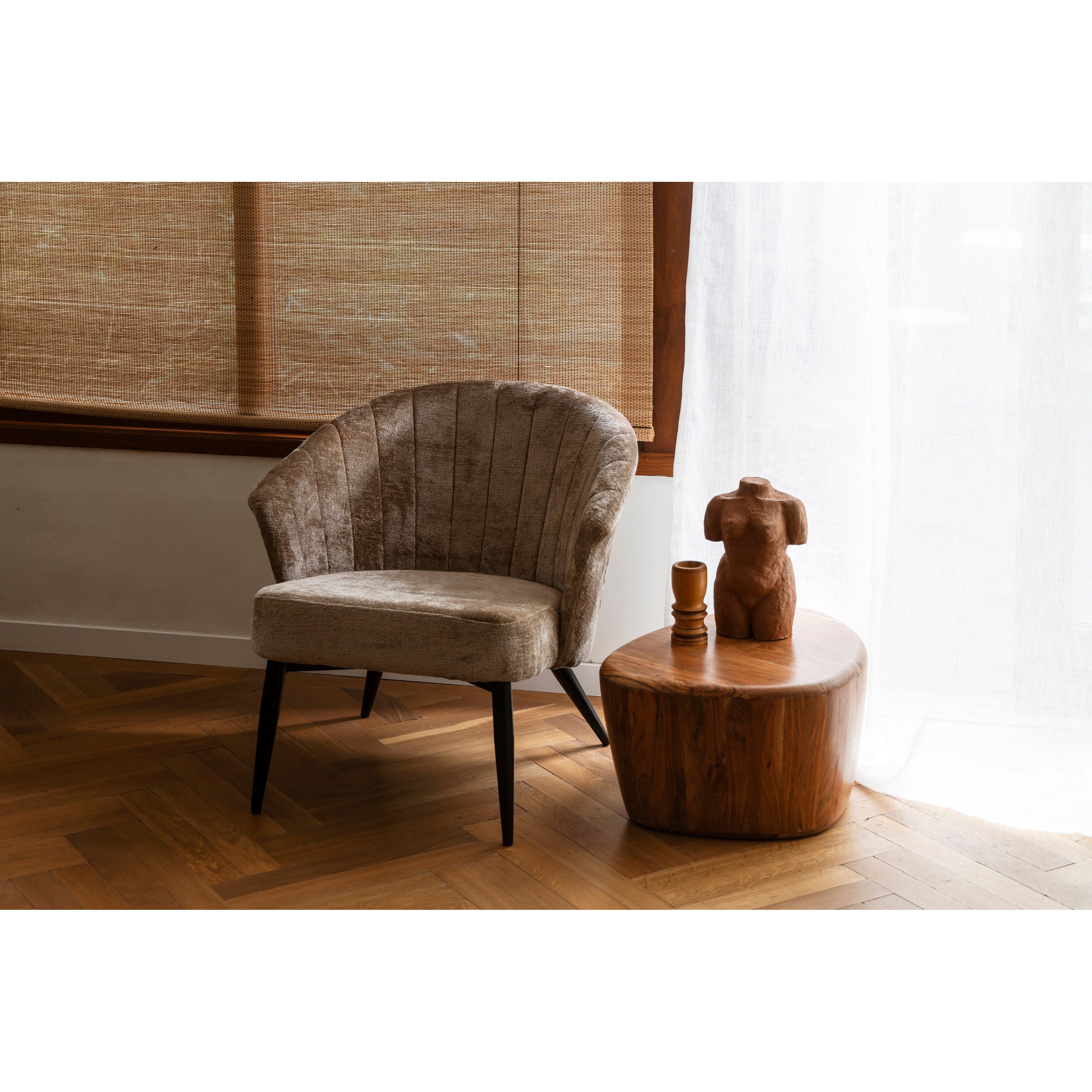 Fauteuil georgia beige