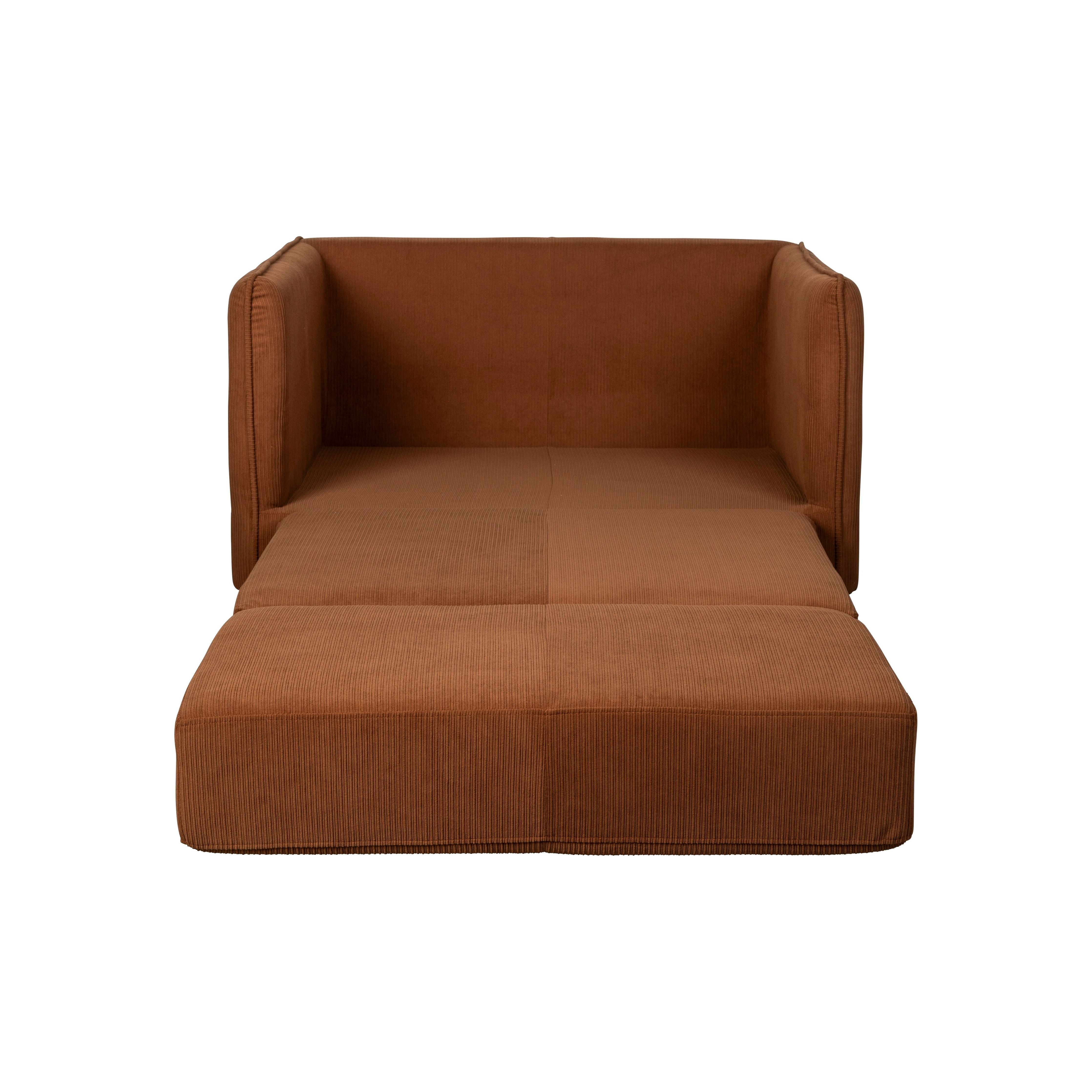 Love seat  sofabed jopie brown