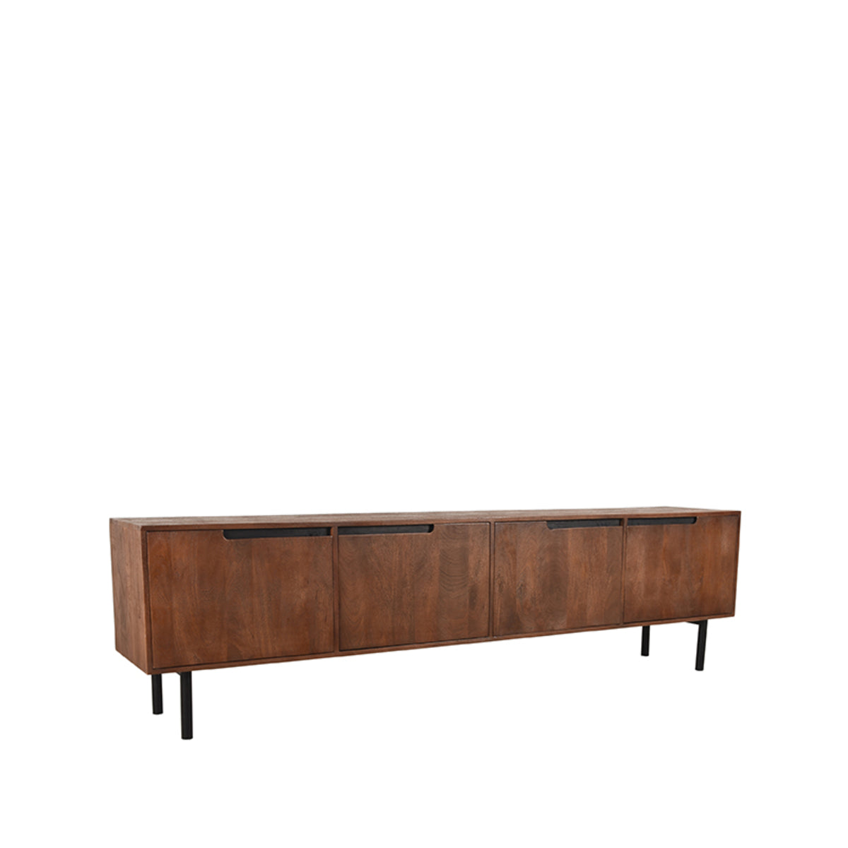 LABEL51 TV cabinet Rio - Espresso - Mango wood - 220 cm