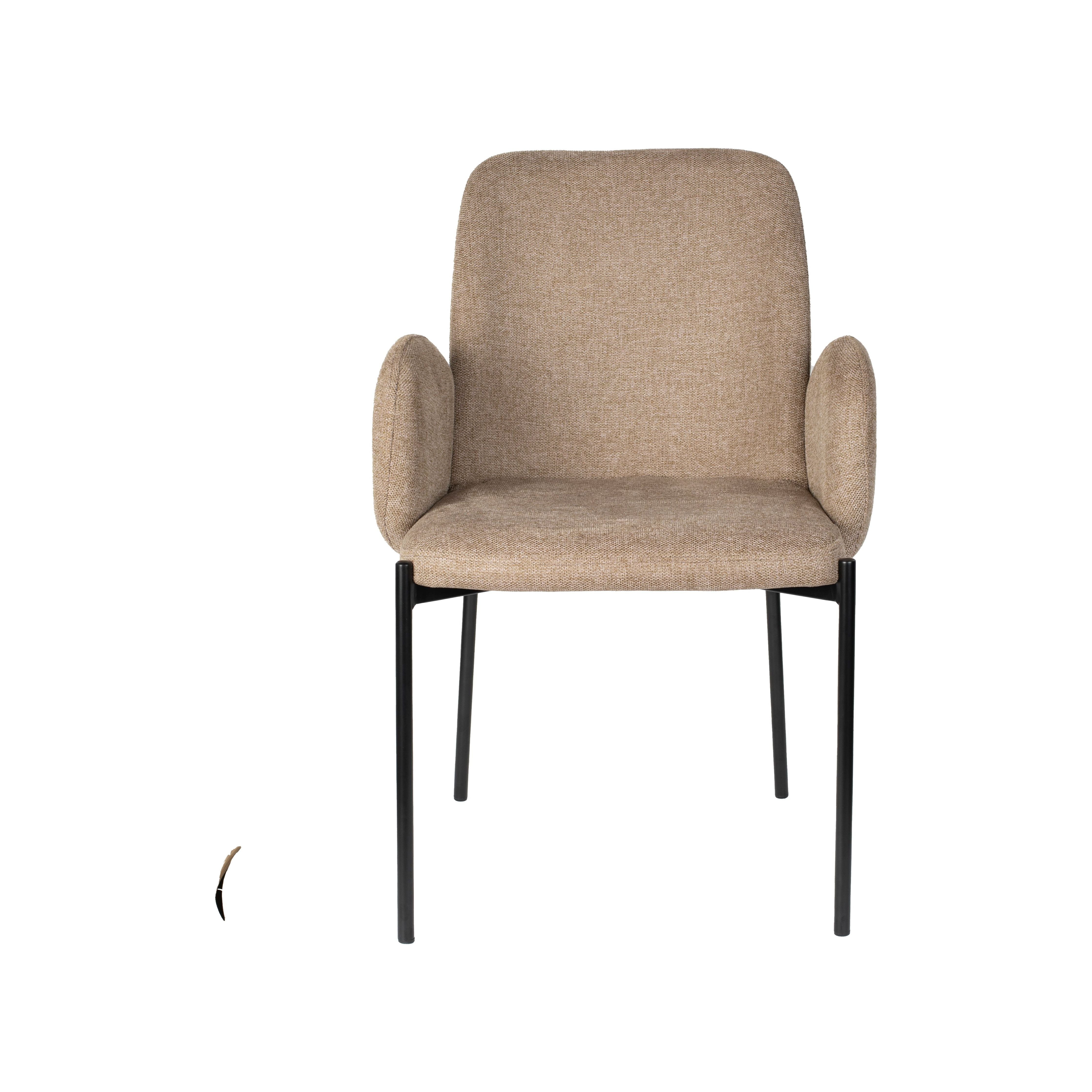 Chair tjarda brown | 2 pieces