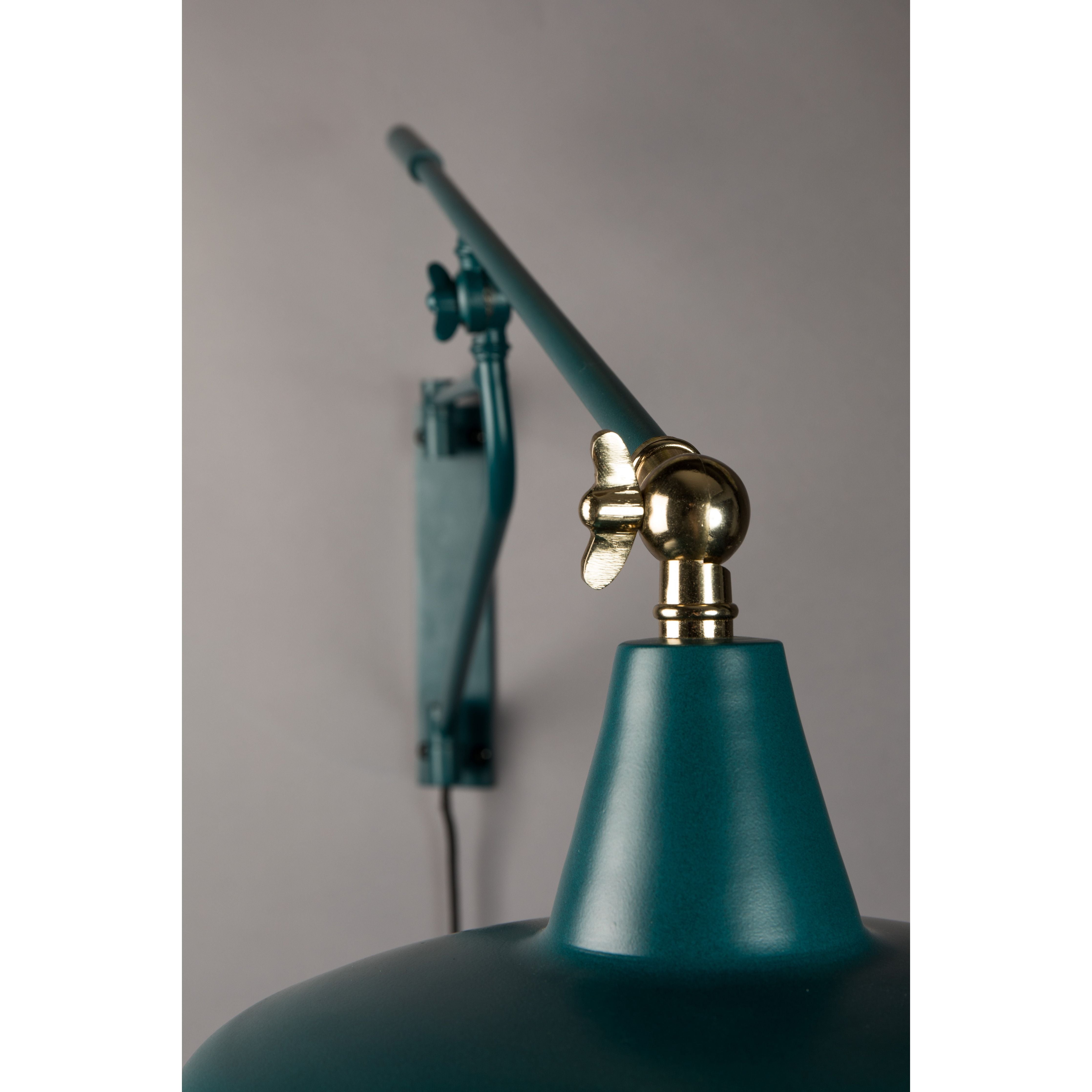 Wandlamp hector teal