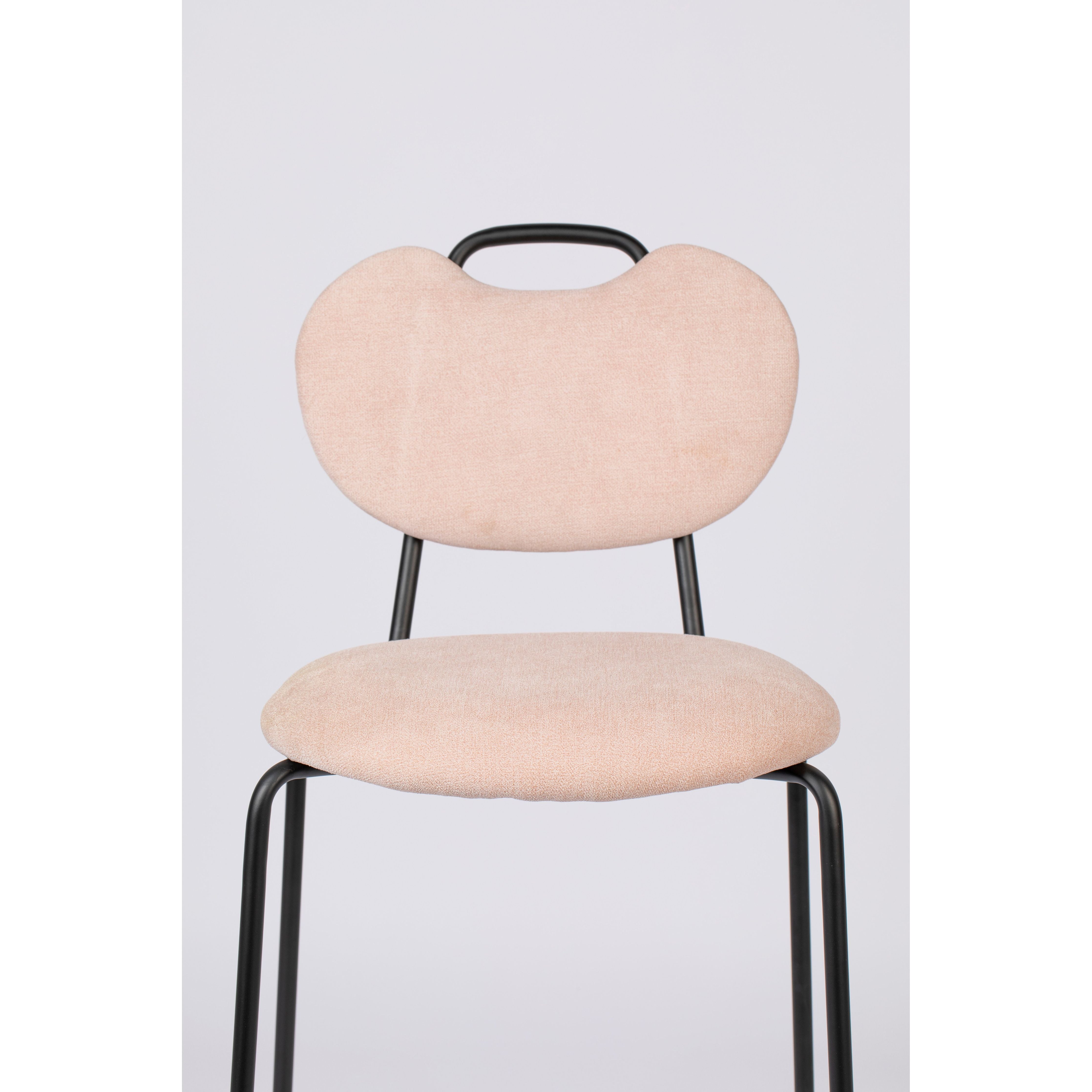 Bar stool aspen light pink
