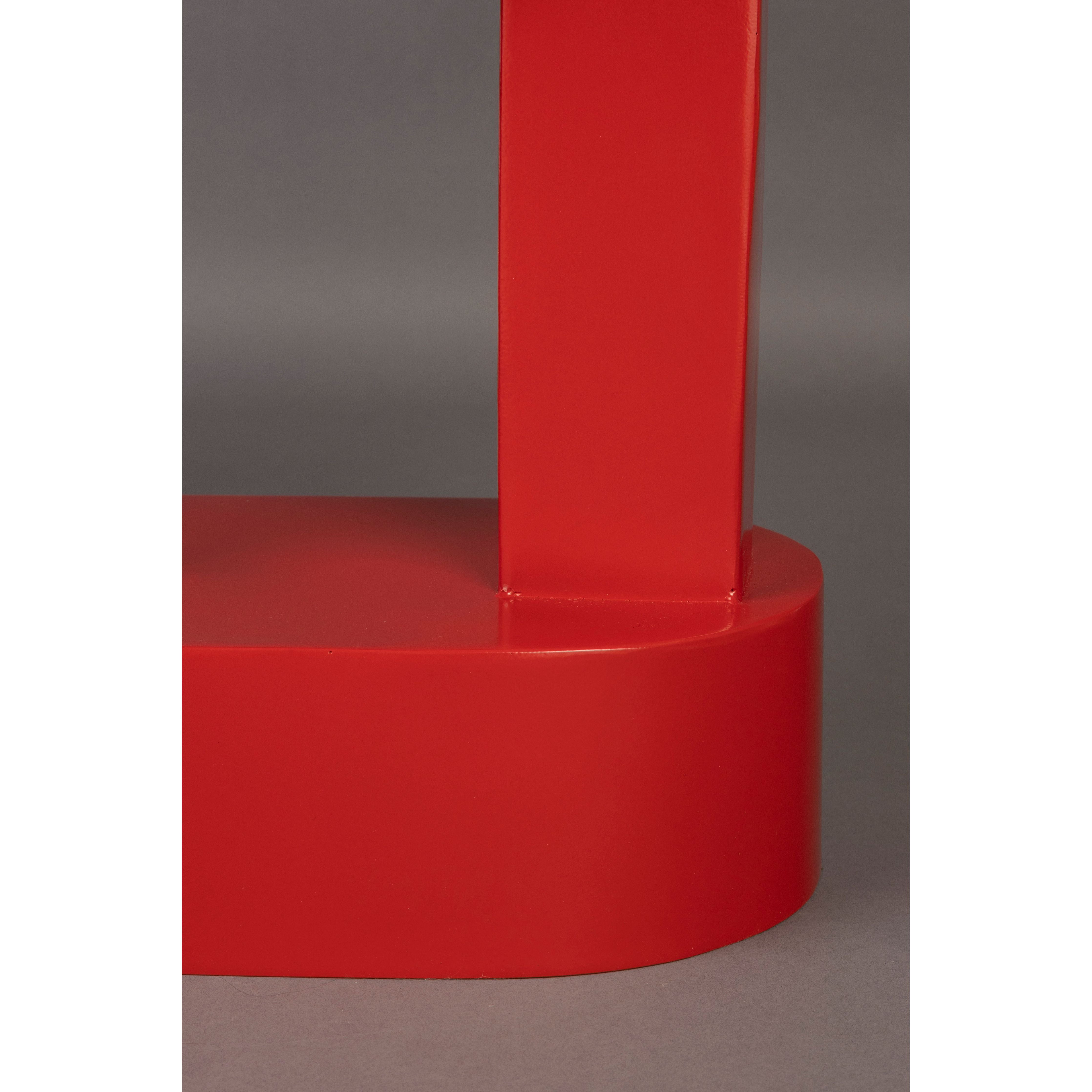 Side table magenta red