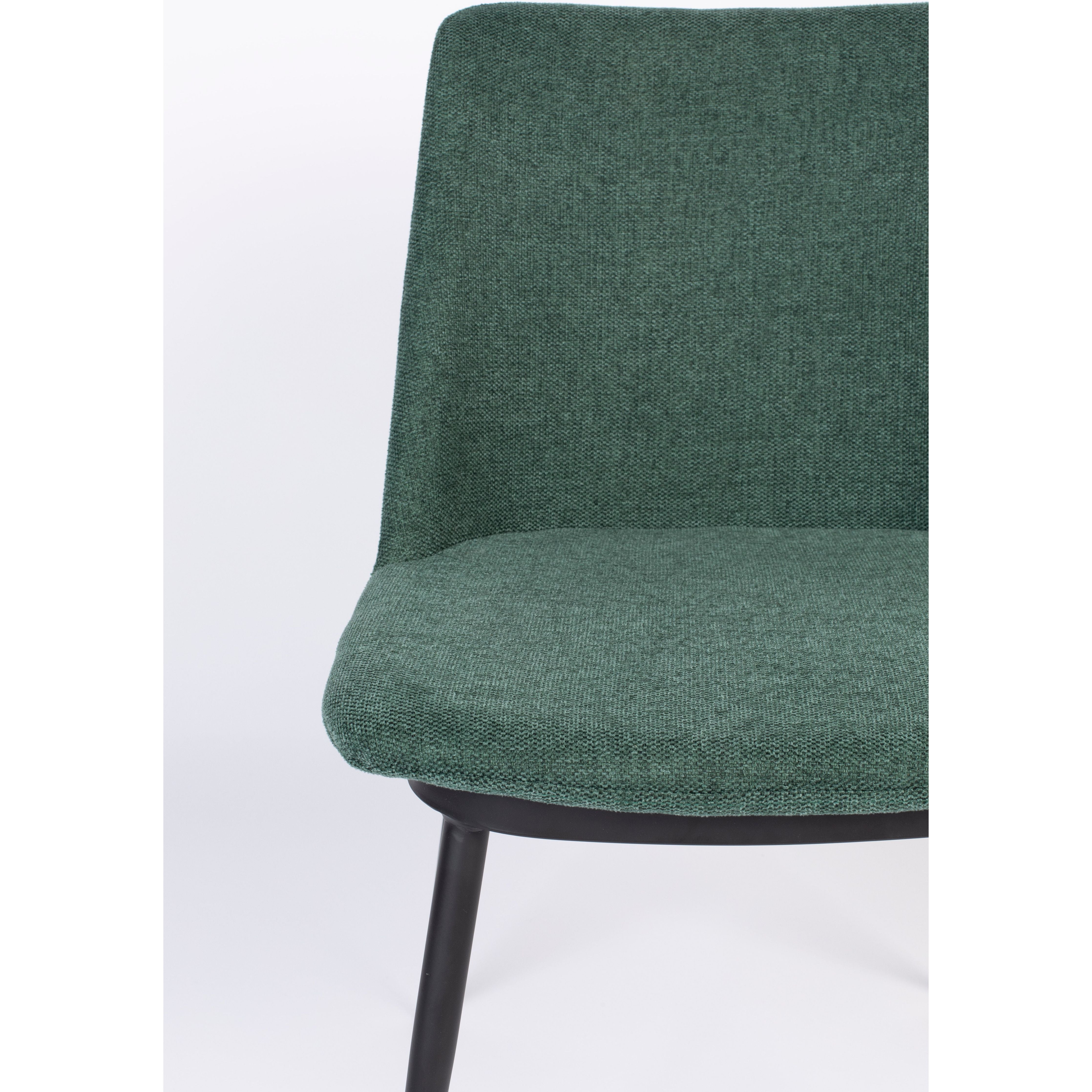 Chair lionel dark green | 2 pieces
