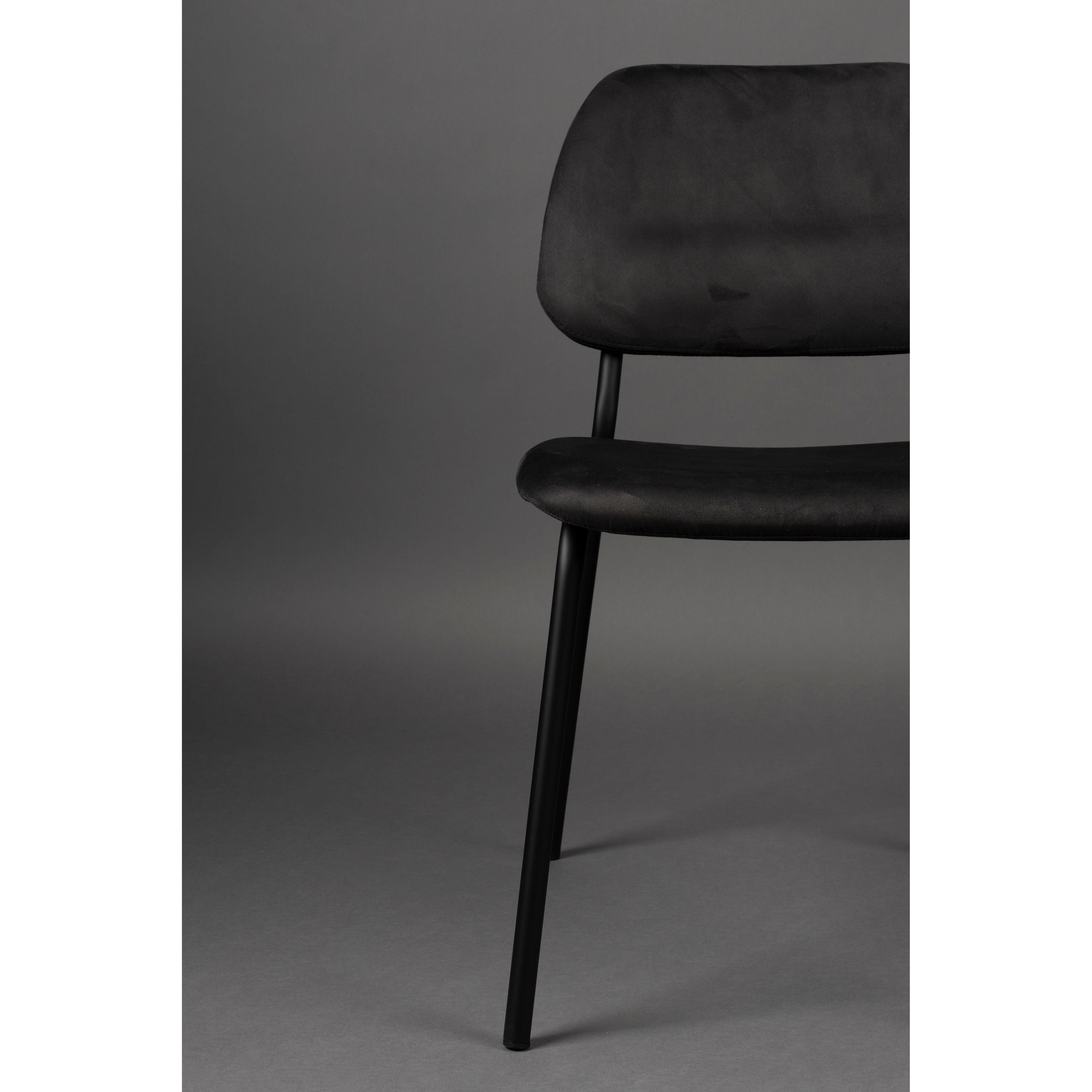 Chair darby black | 2 pieces