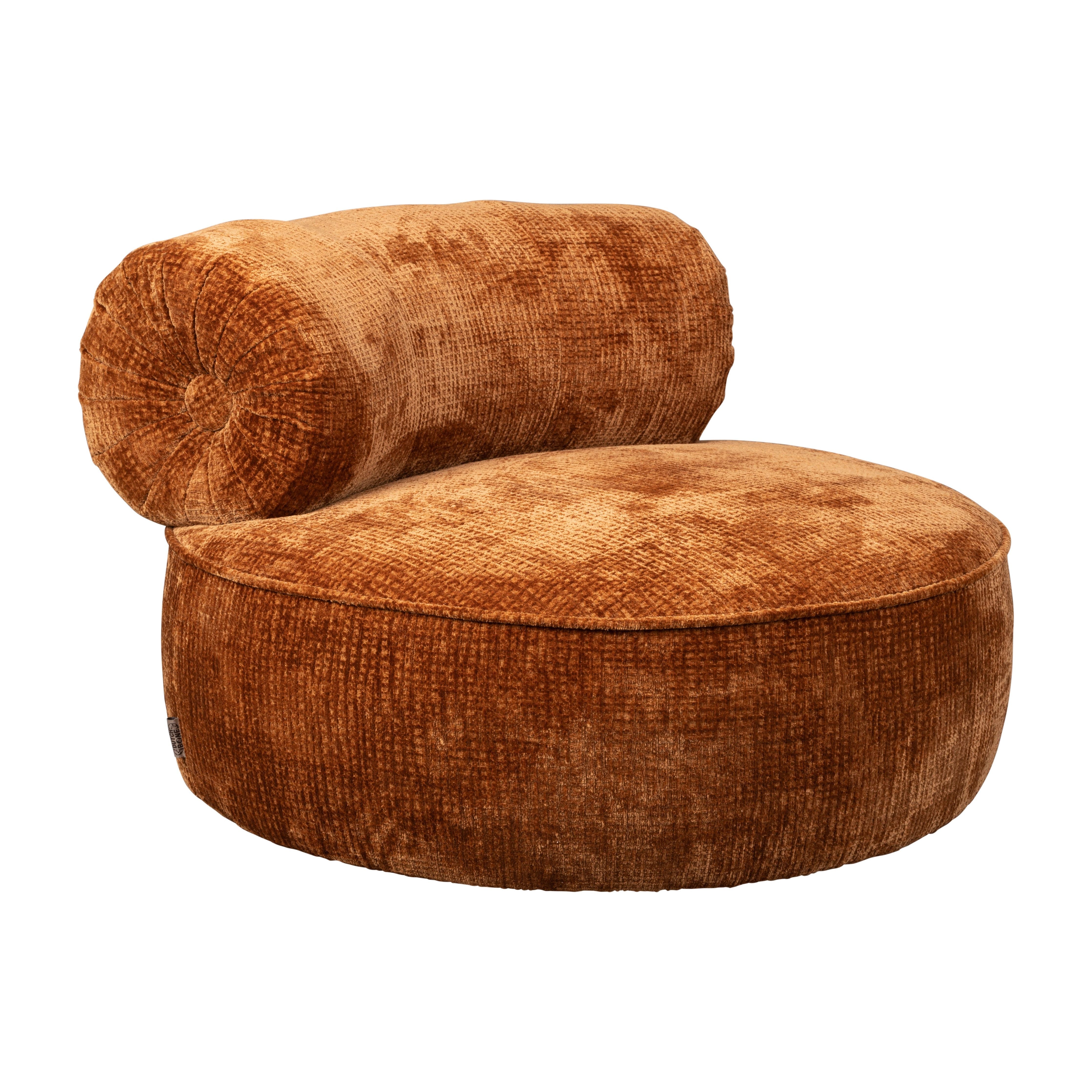 Fauteuil tilbury burned orange