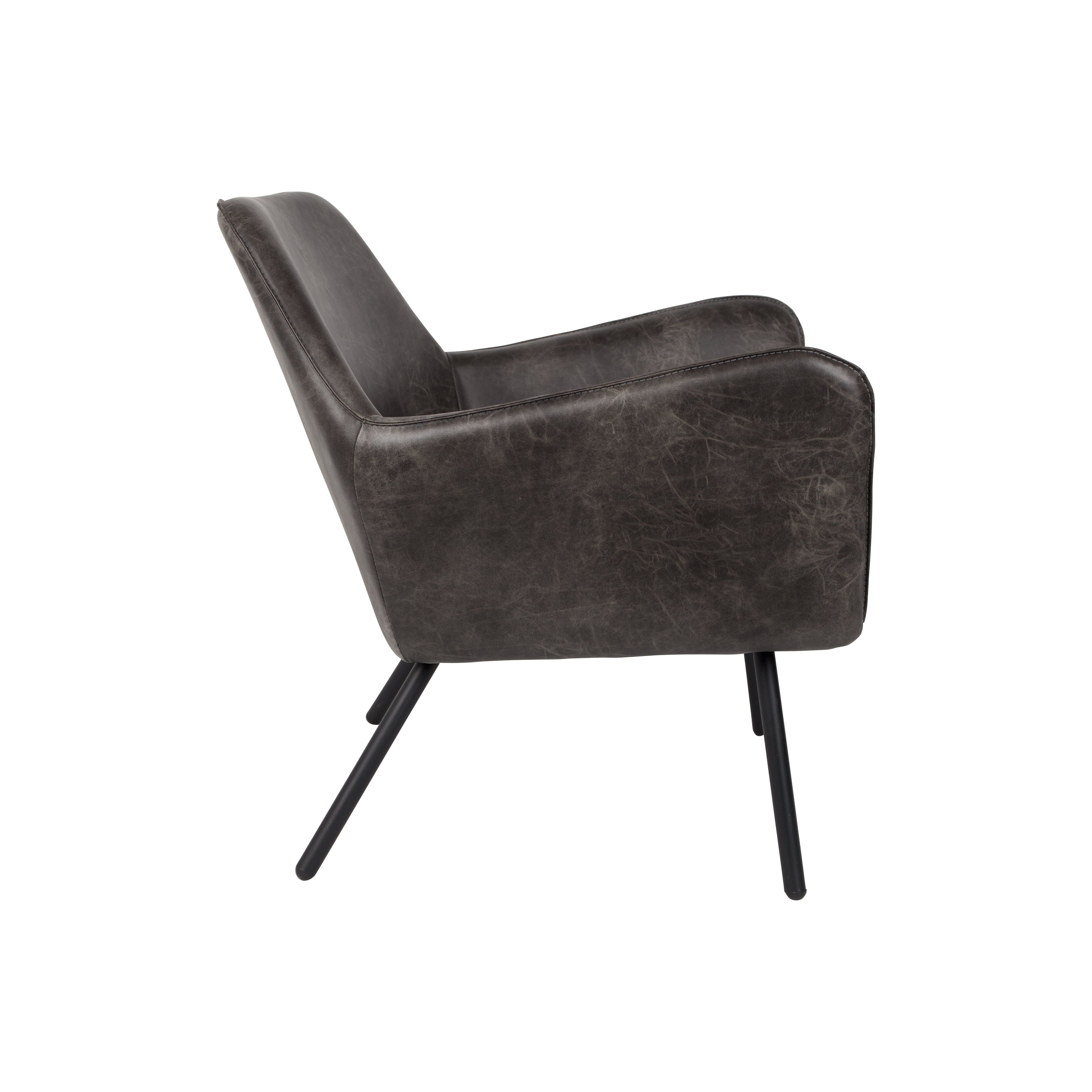 Fauteuil bon dark grey