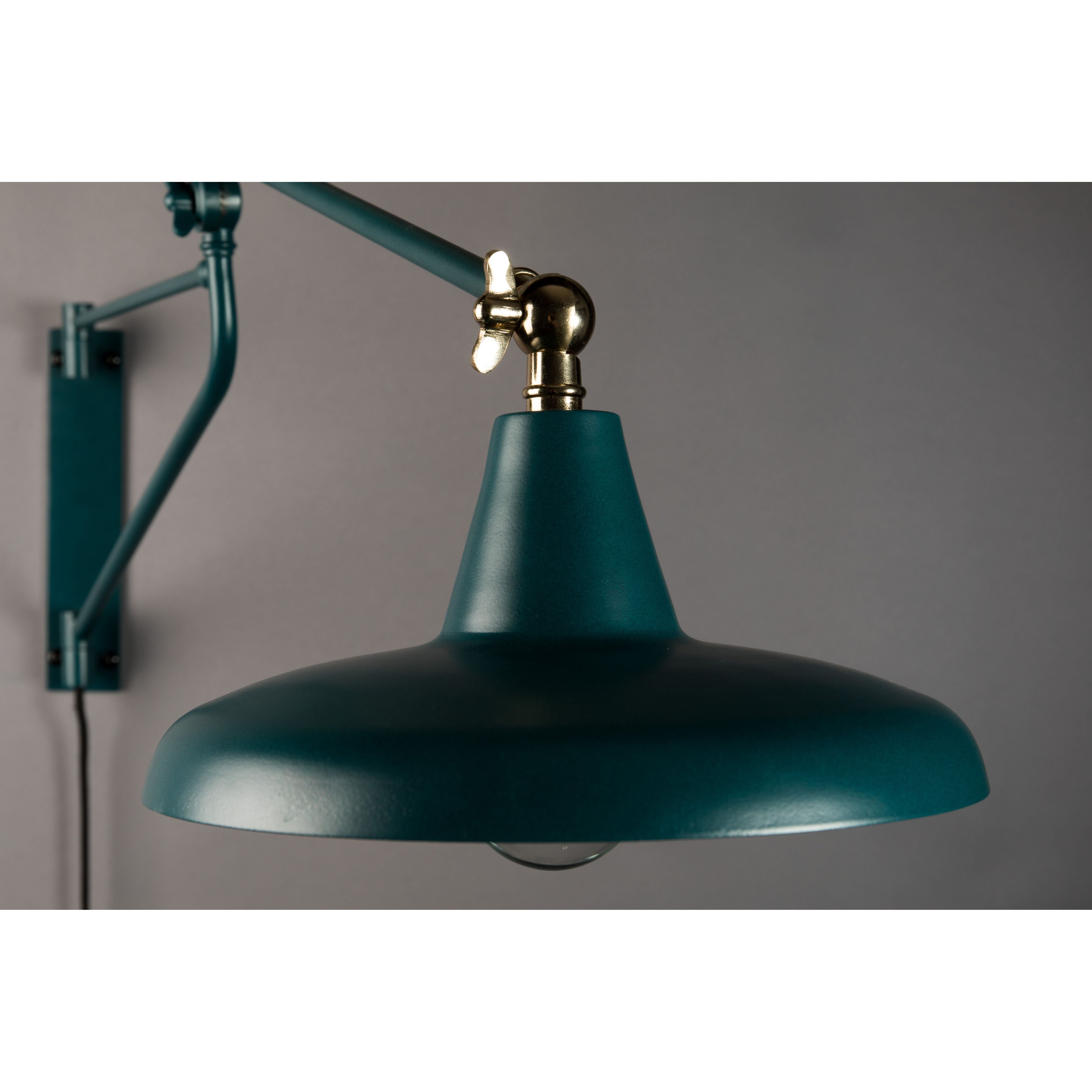 Wandlamp hector teal