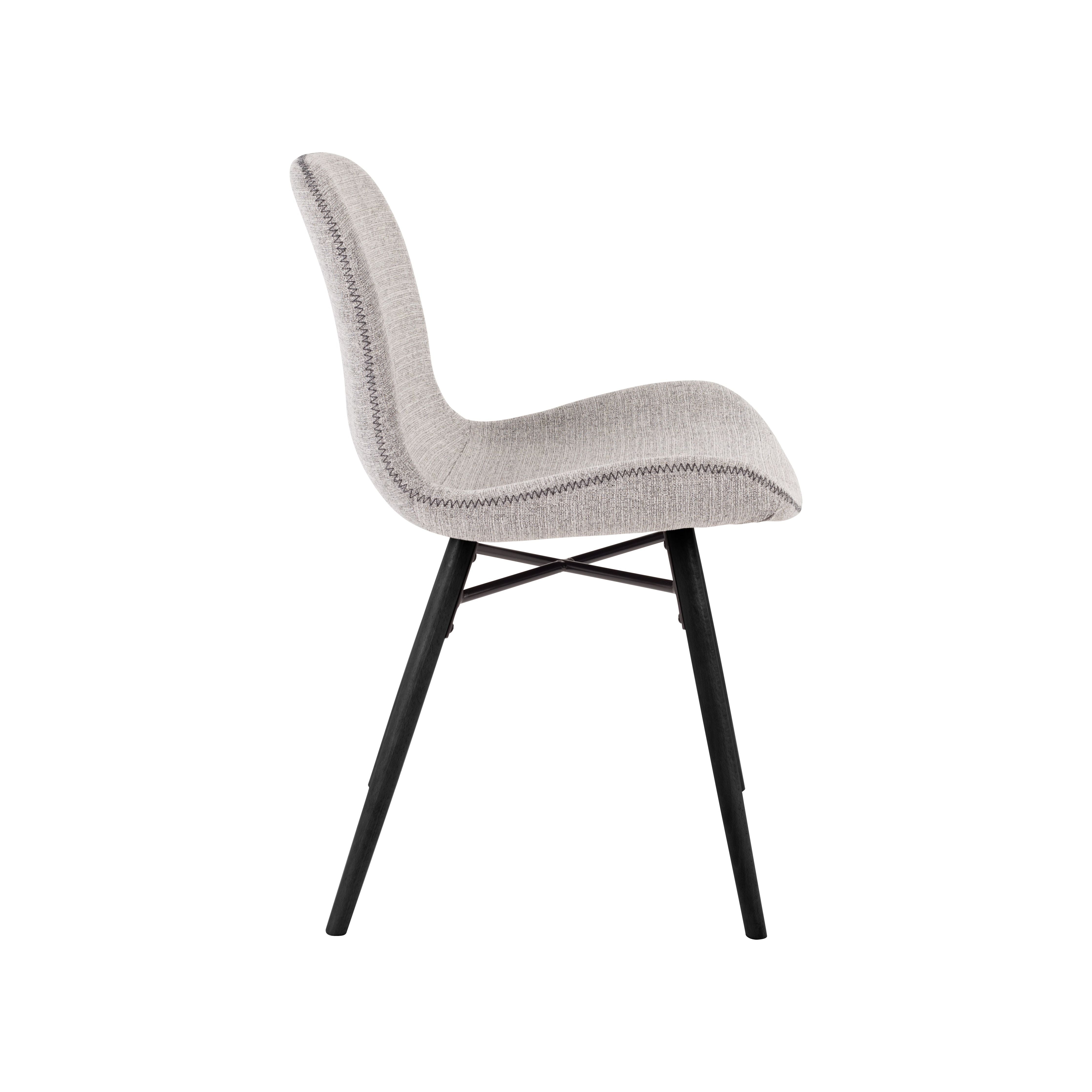 Chair lester light gray | 2 pieces