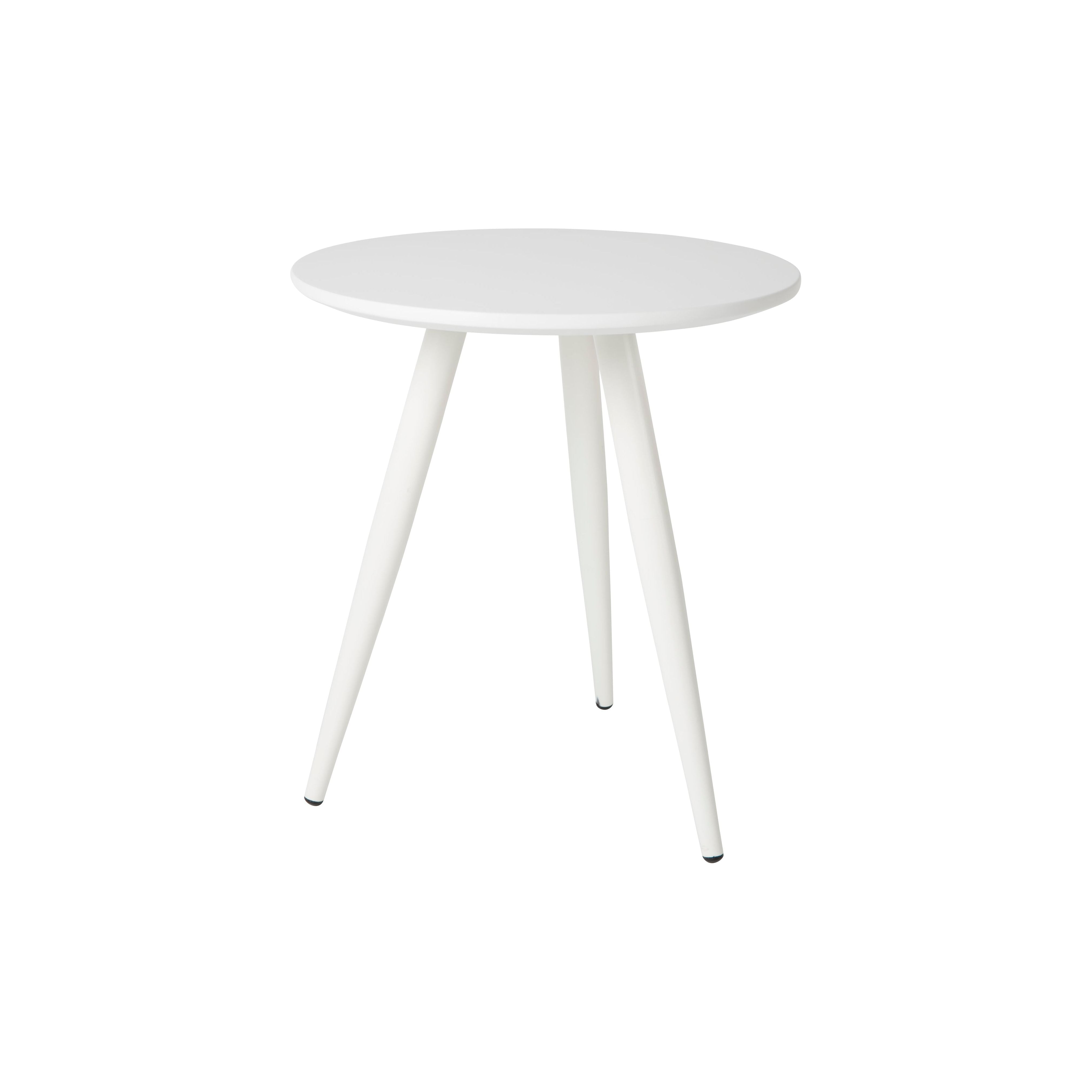 Side table daven white set of 2