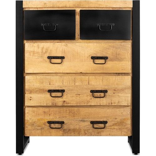 Bas 5 drawer chest 90