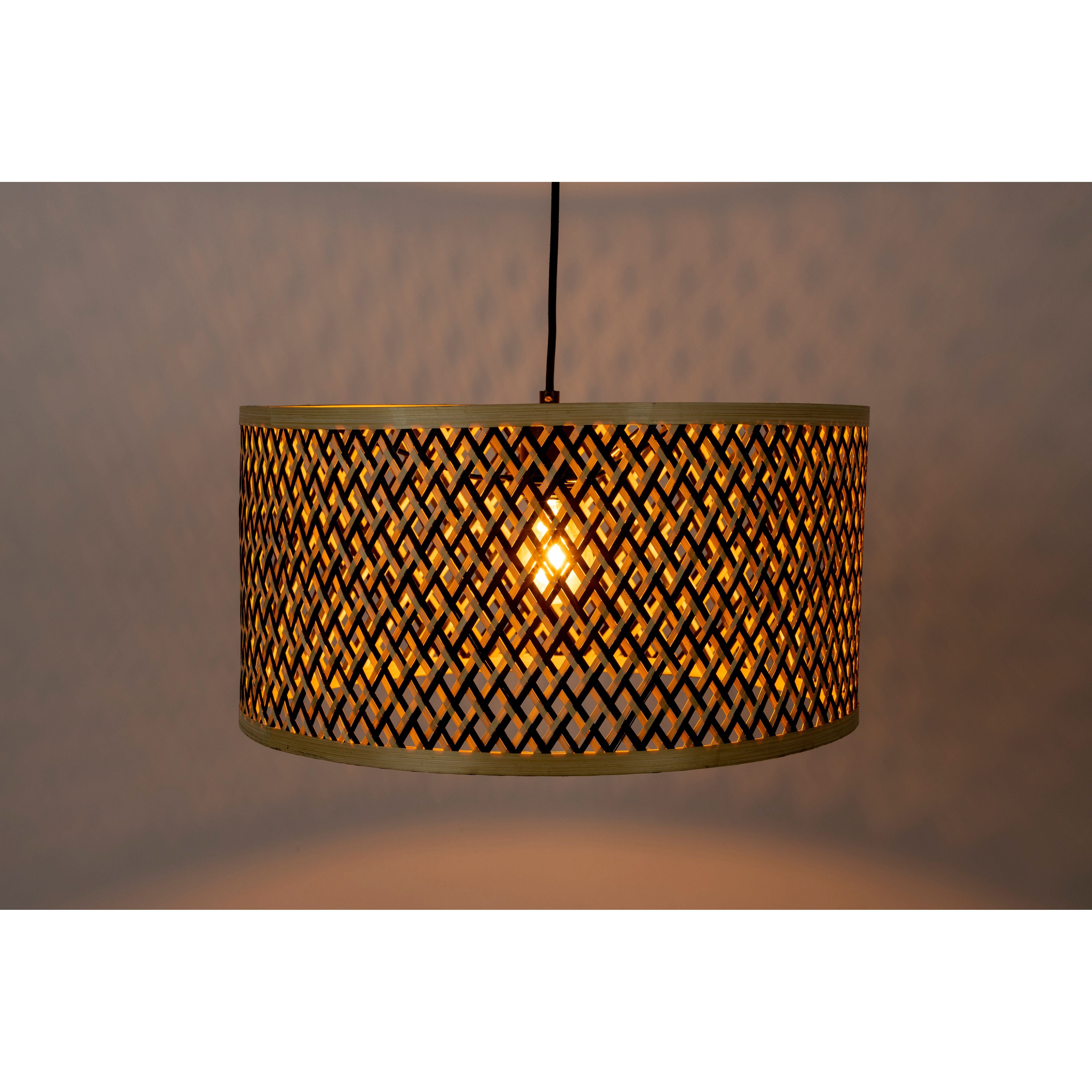 Pendant lamp isla bamboo large