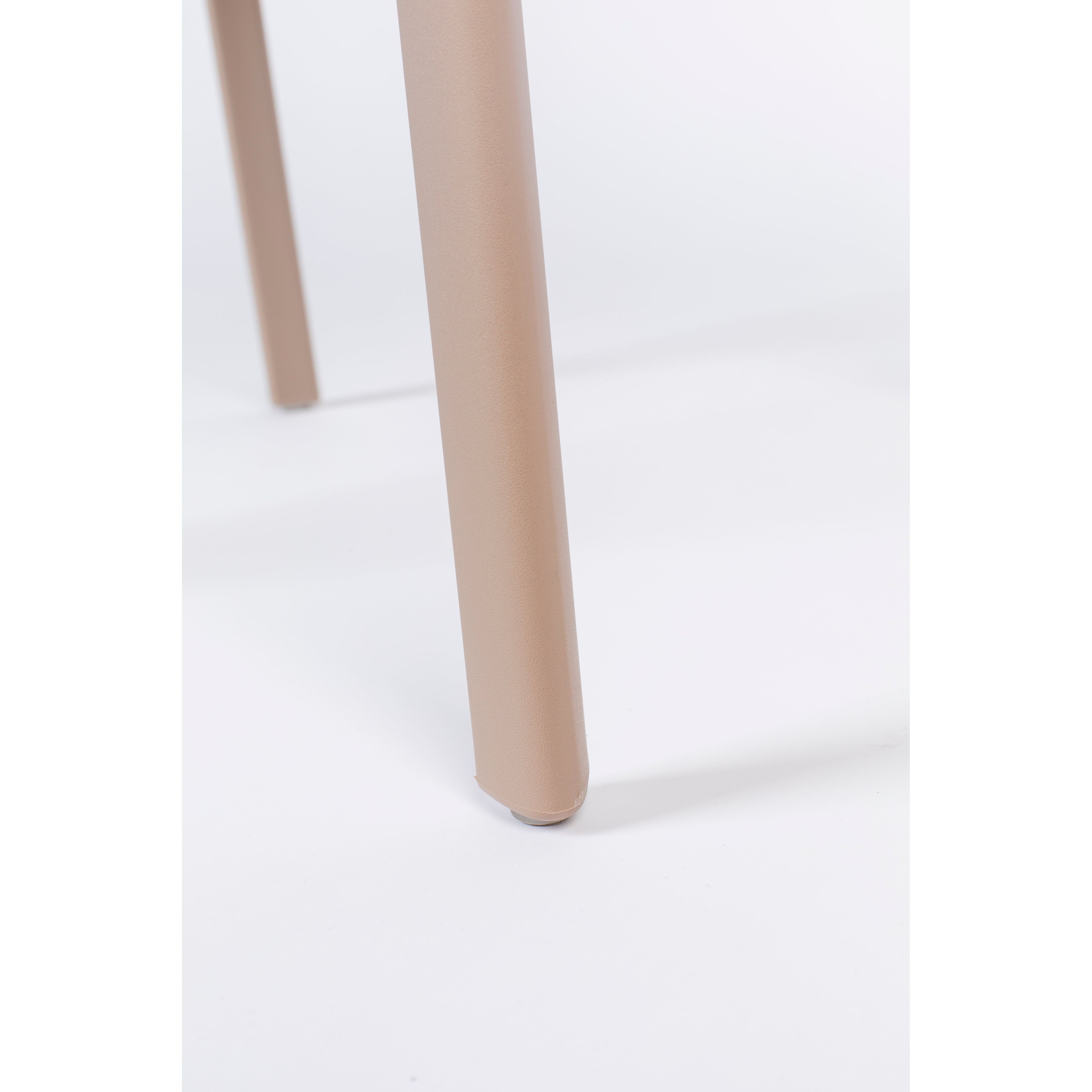 Chair clive light brown | 4 pieces