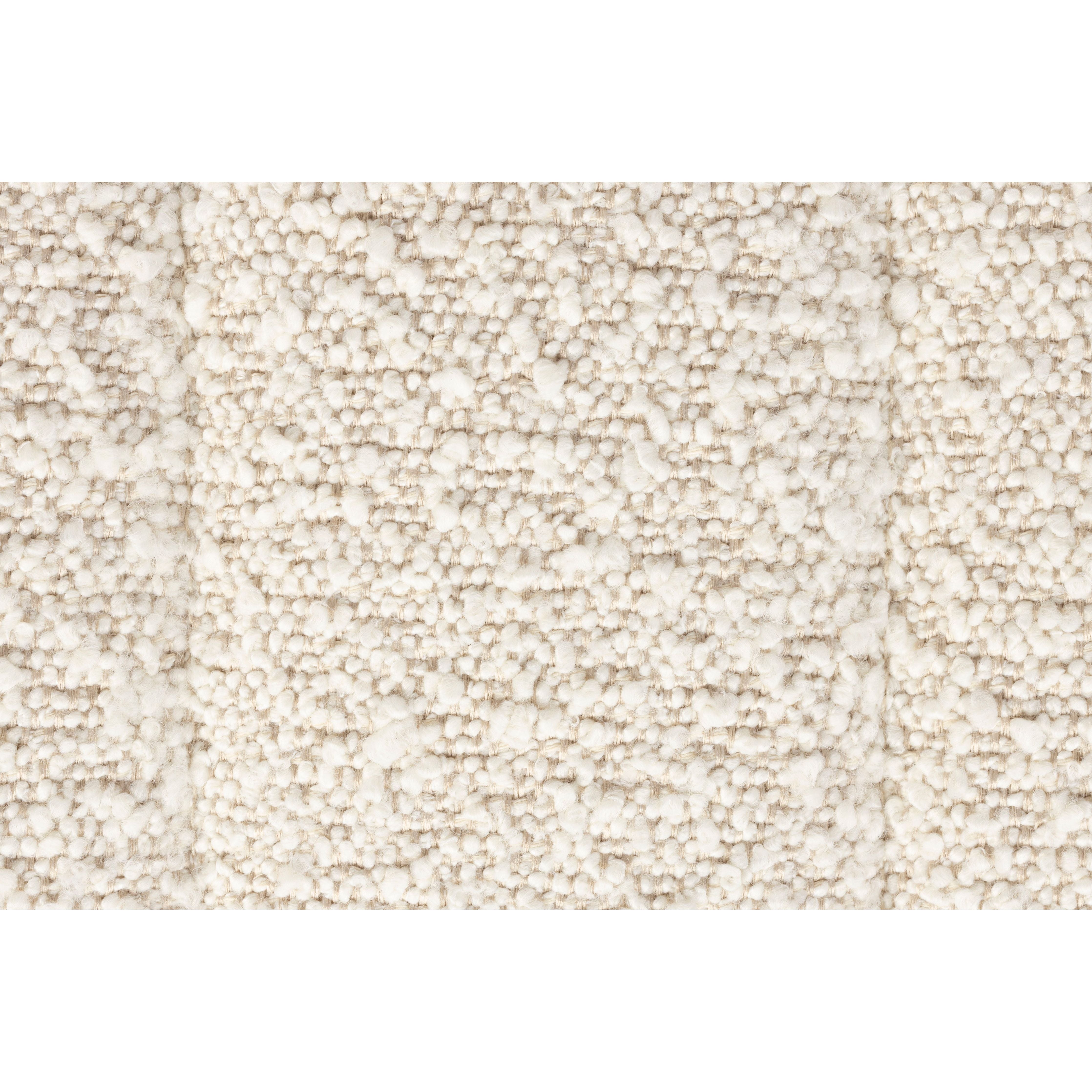 Fauteuil jax off white bouclé