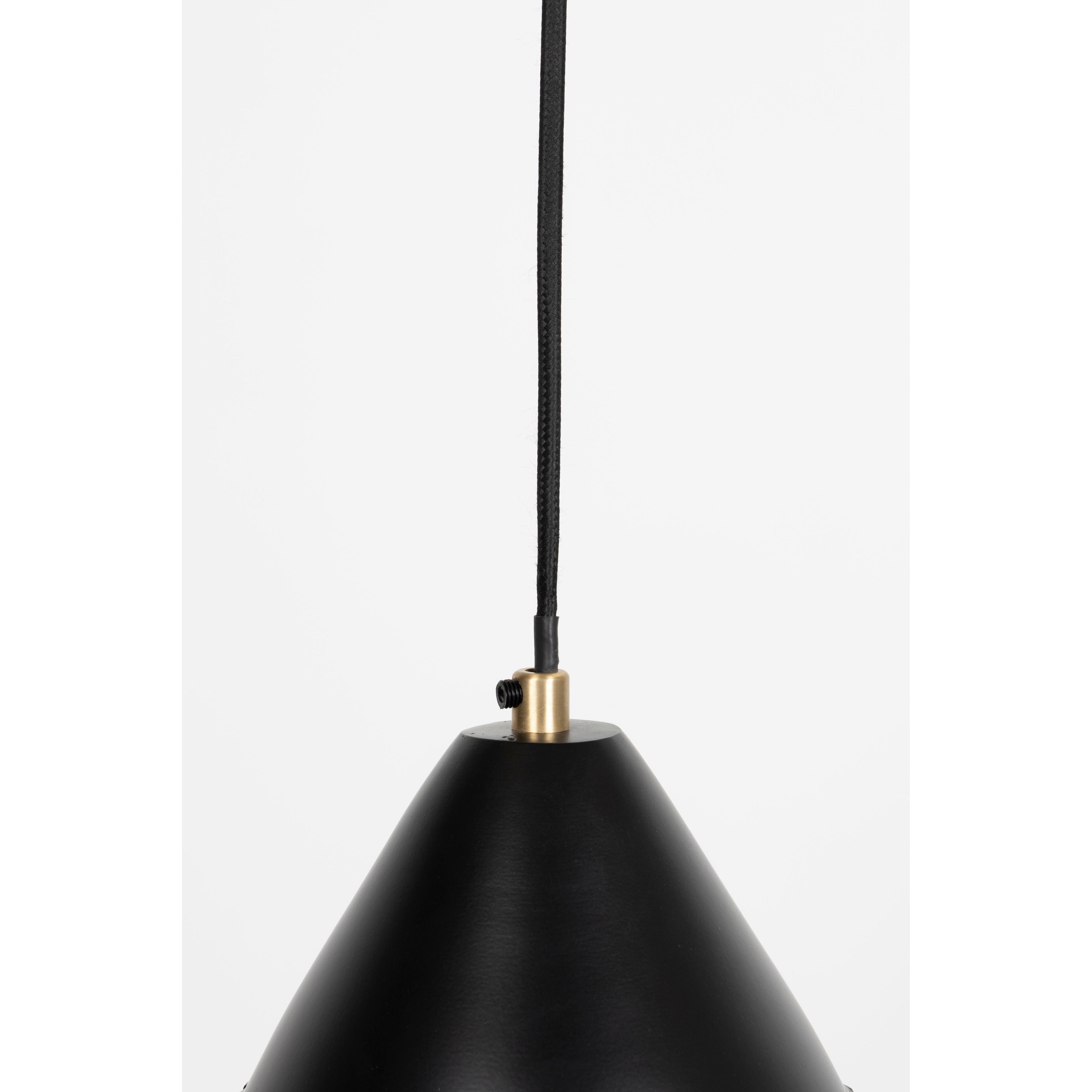 Pendant lamp aysa tall black