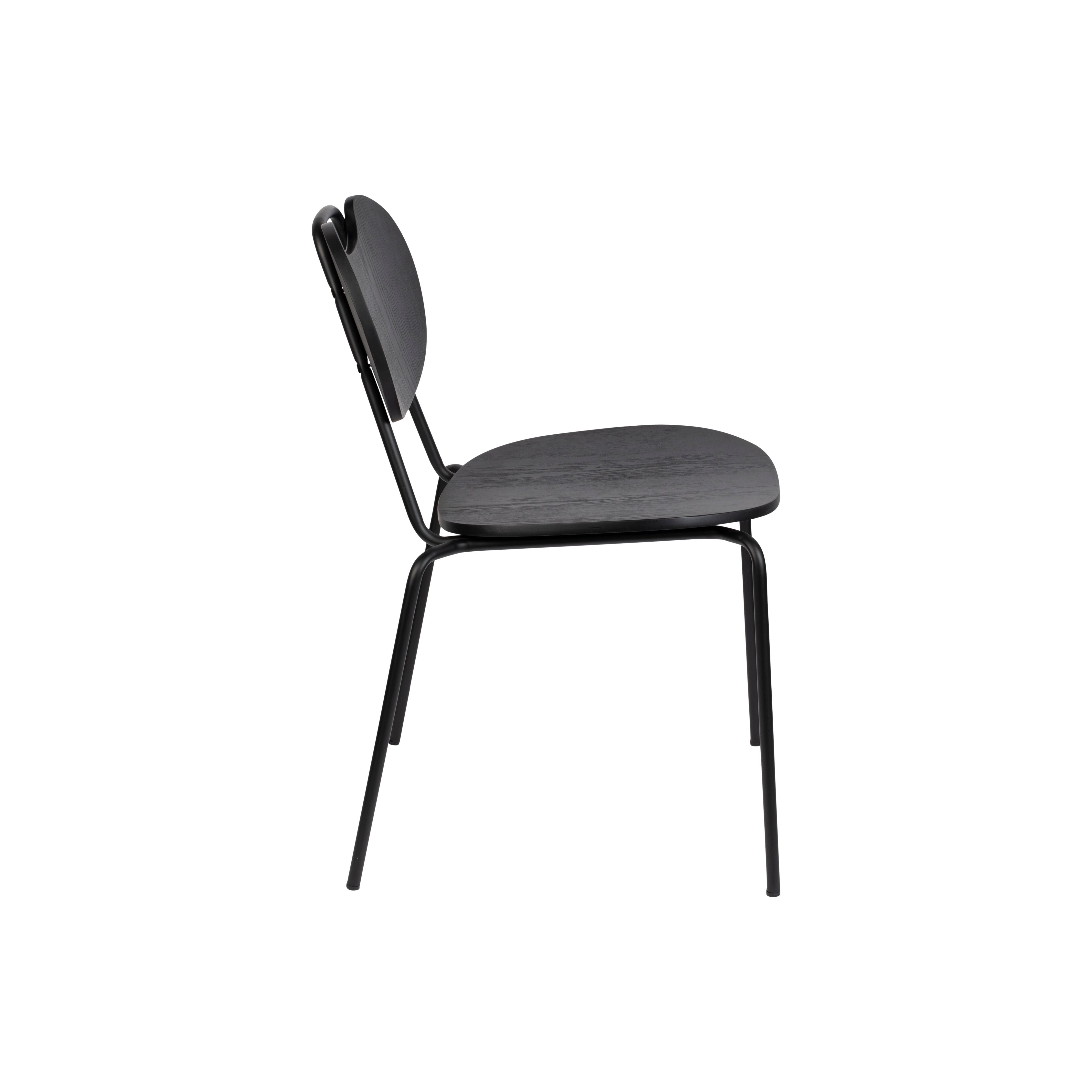 Chair aspen wood black