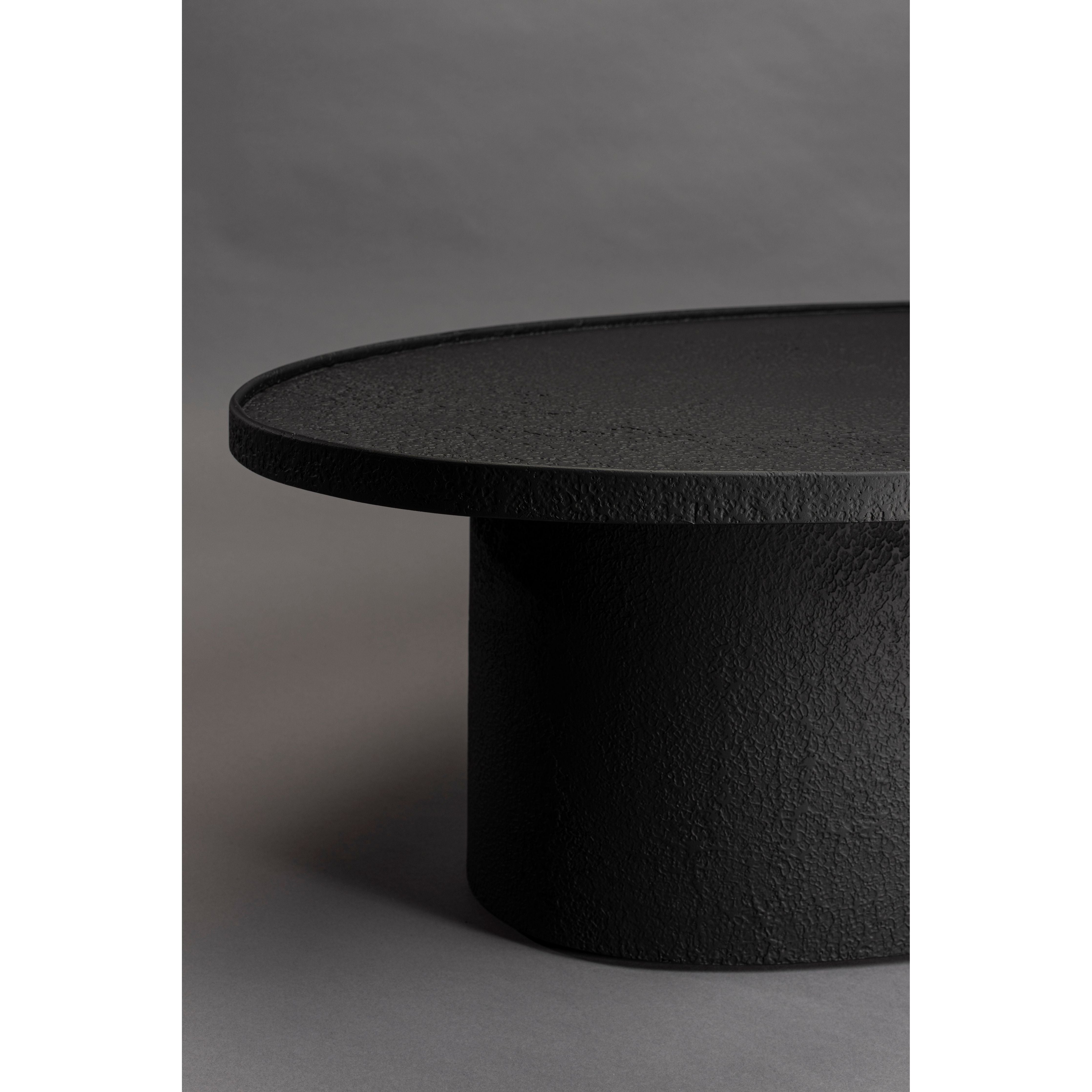 Coffee table winston oval black