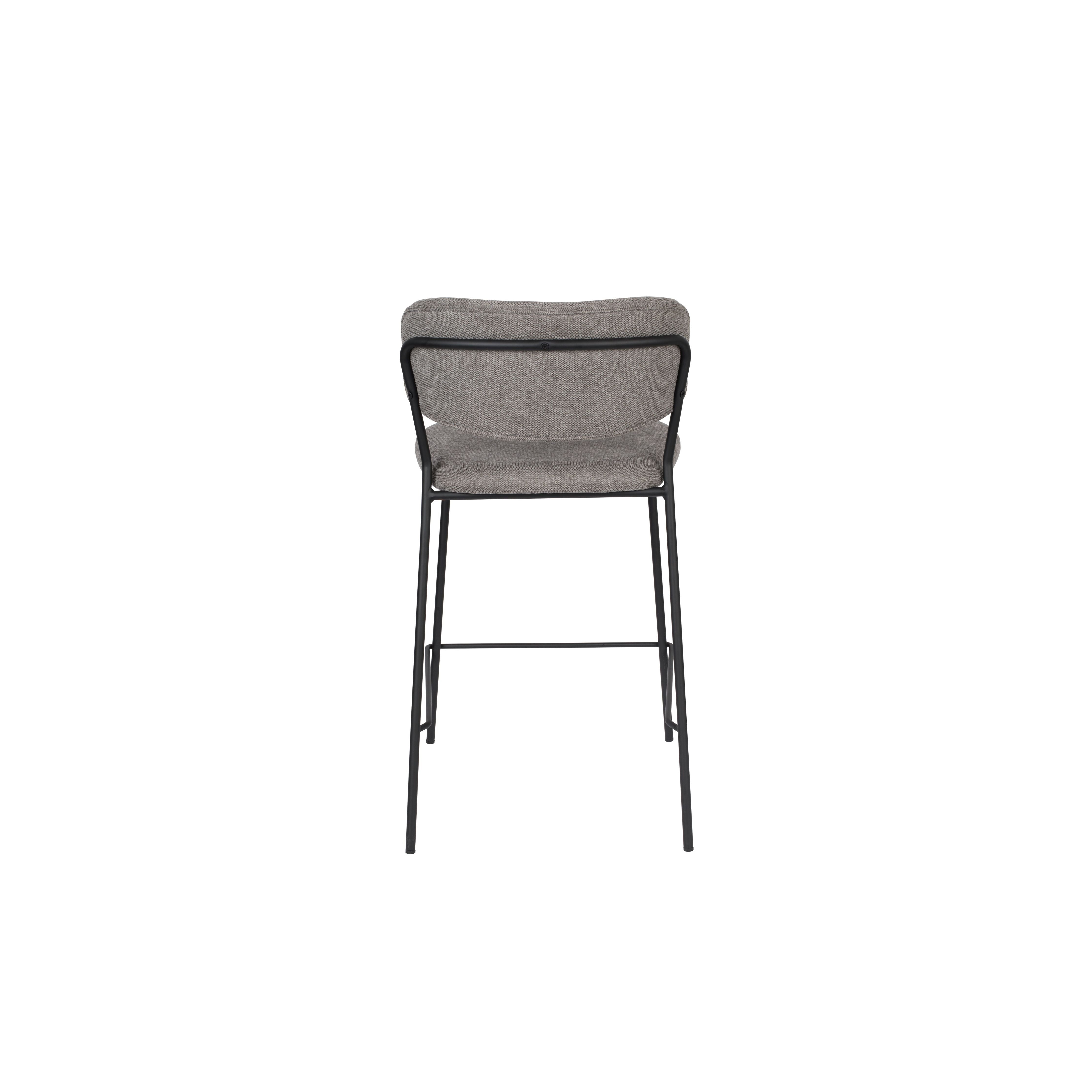 Barkruk jolien black/grey