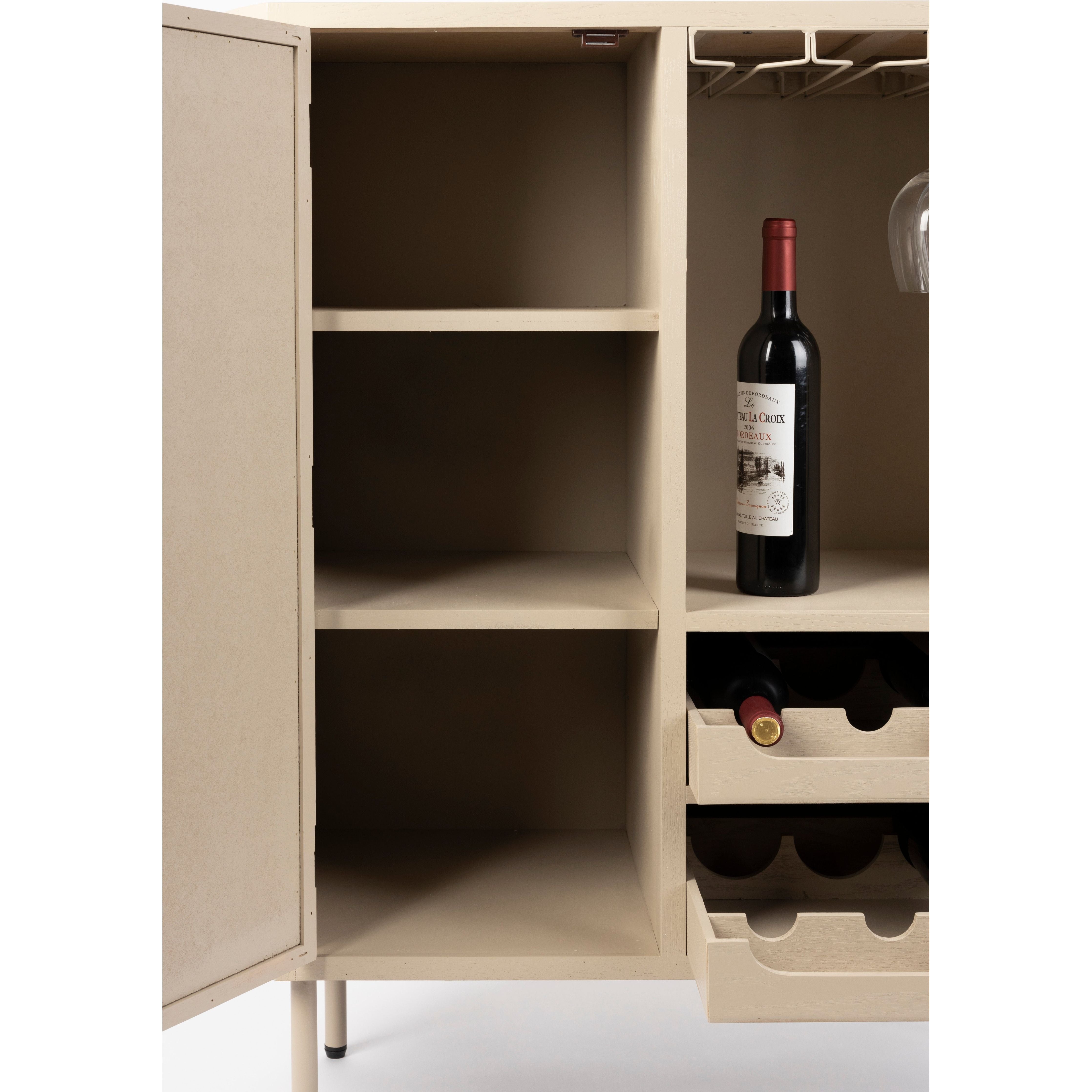 Wine cabinet amaya low