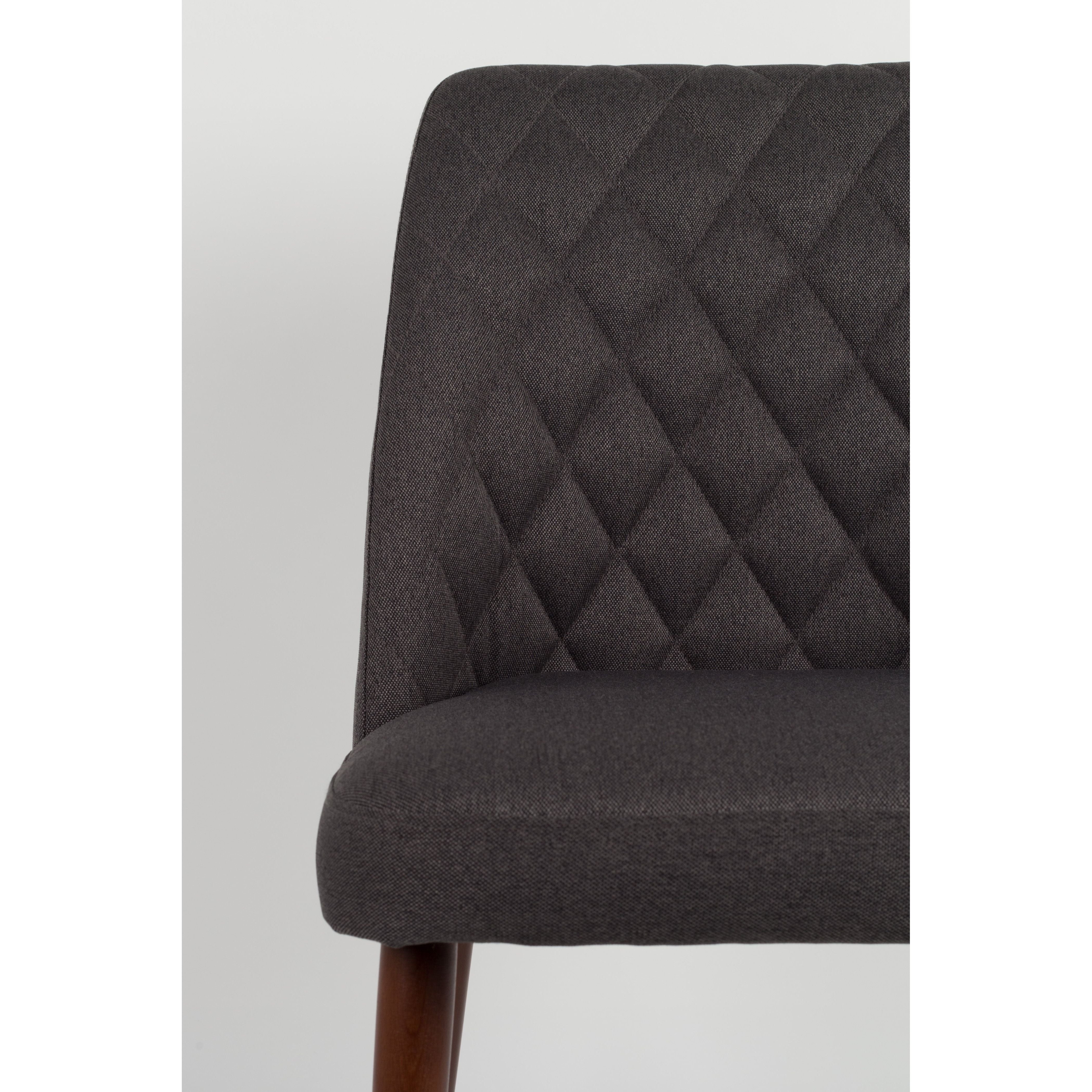 Chair conway dark gray | 2 pieces