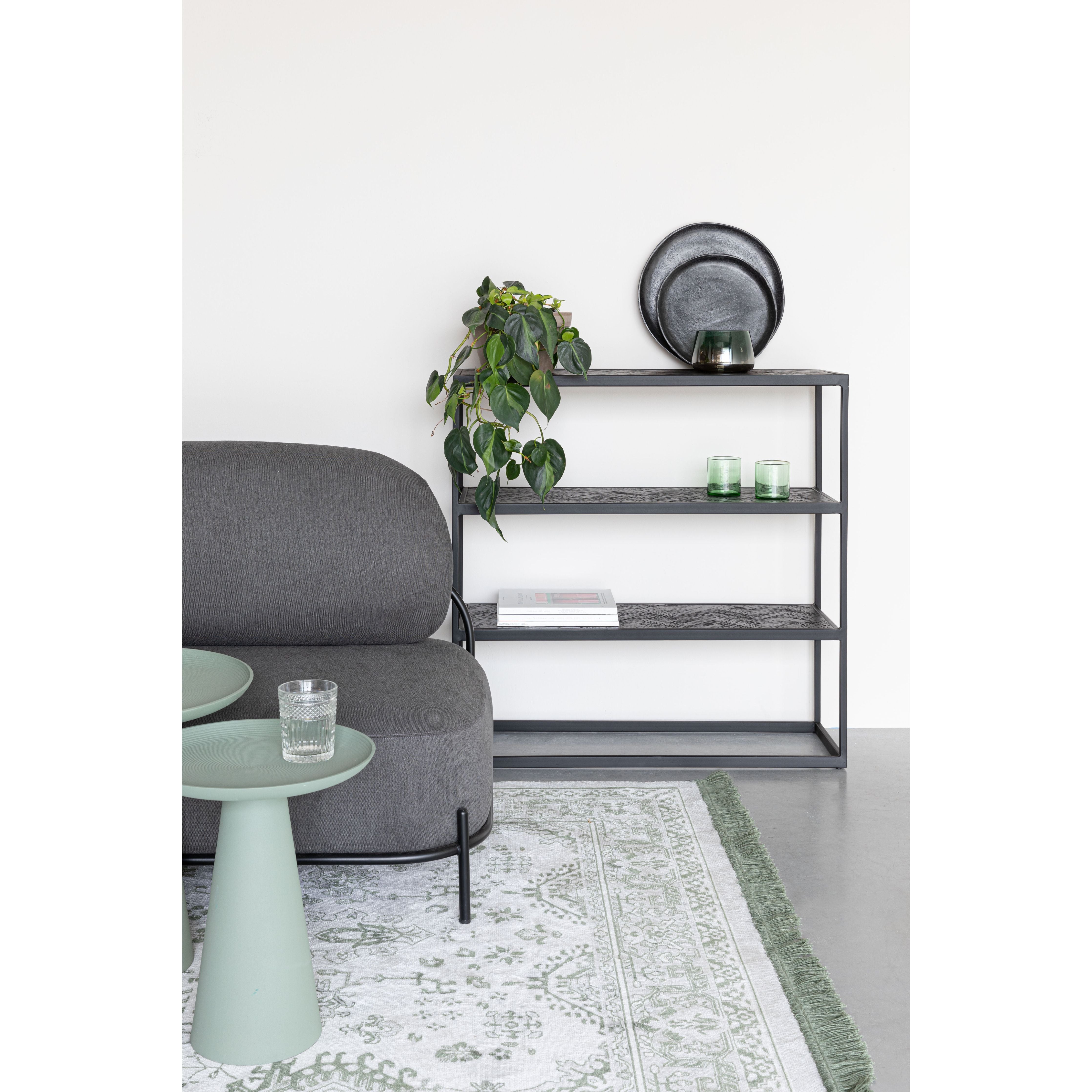 Shelf parker black