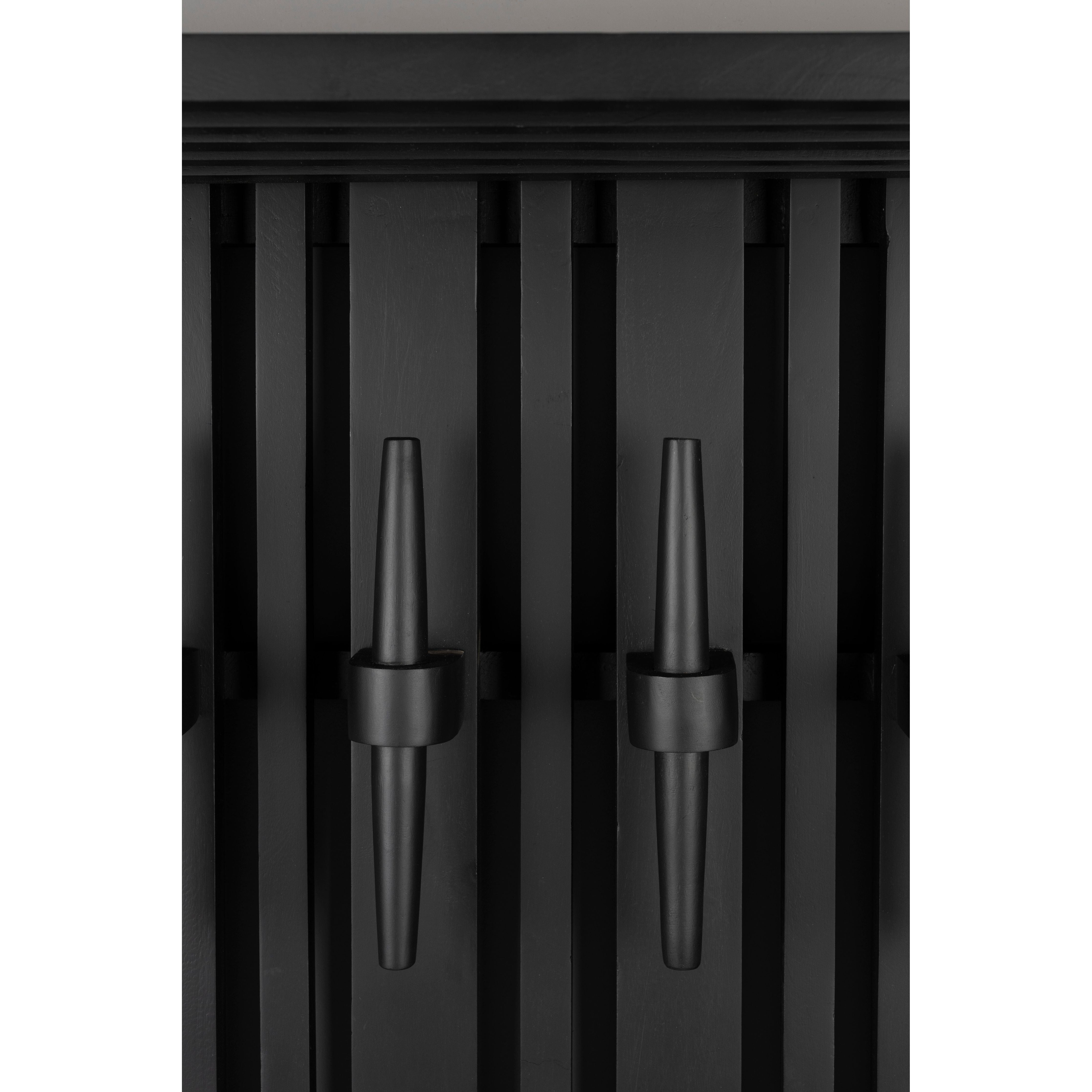 Wall coat rack shelf jakub black