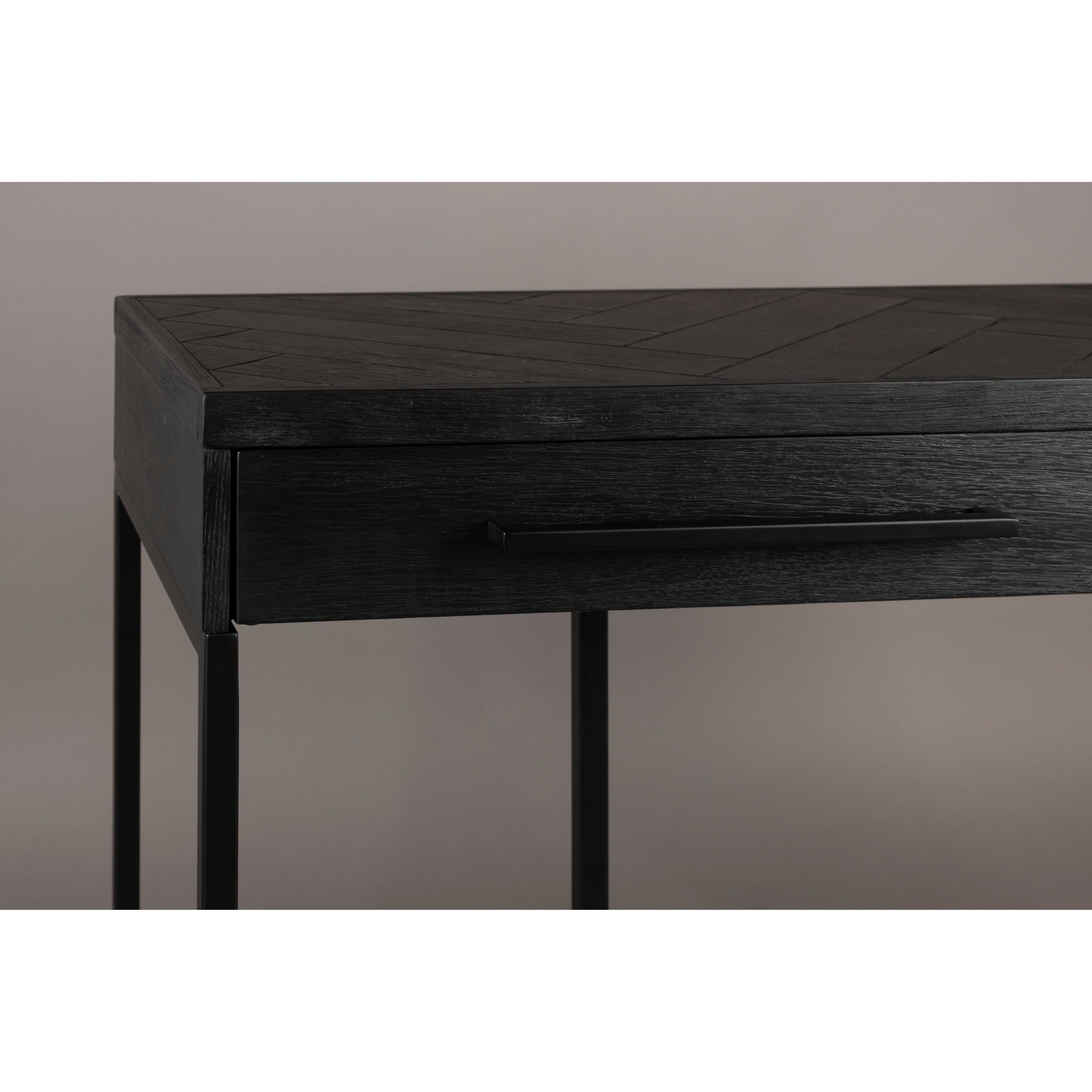 Console table class black