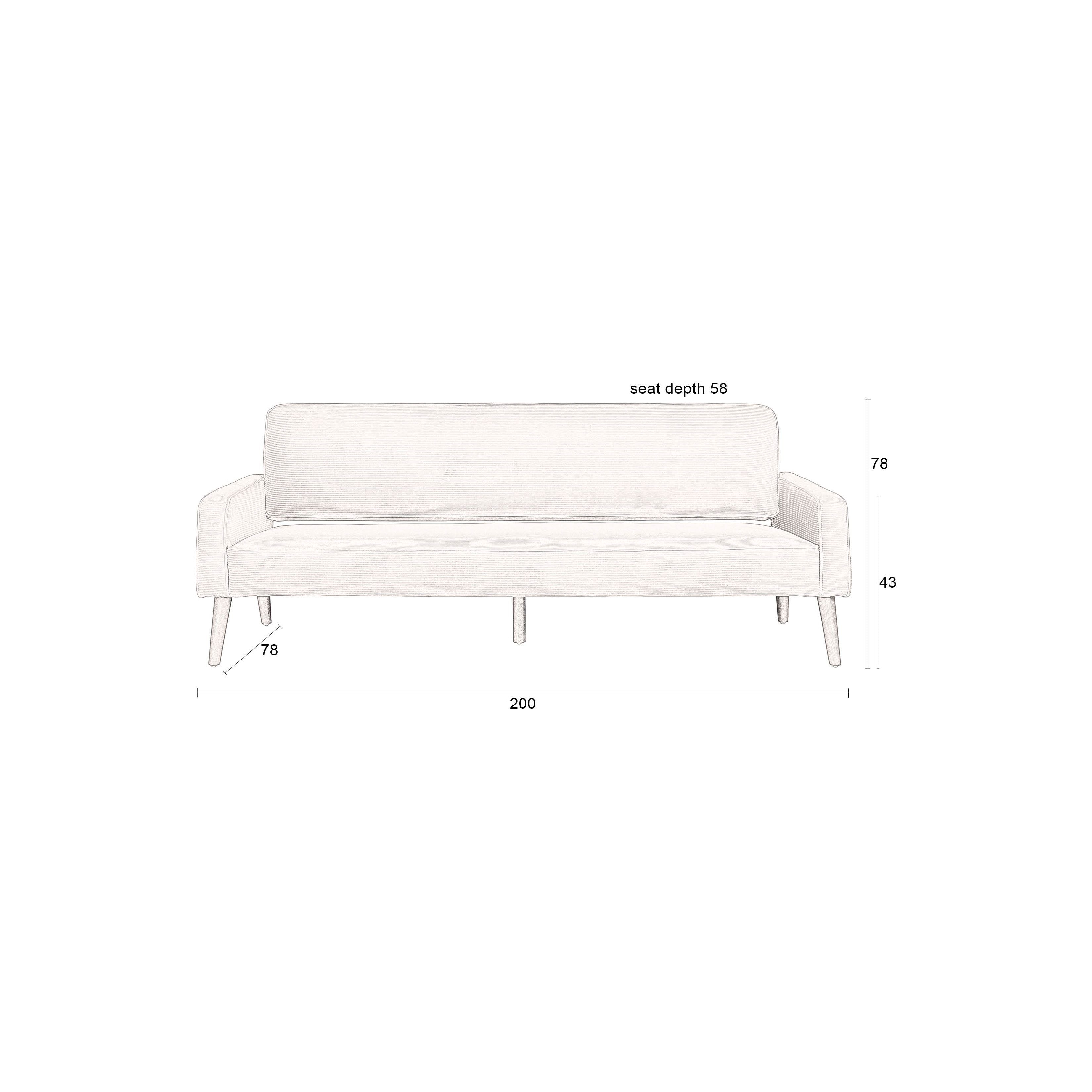 Sofa preston beige