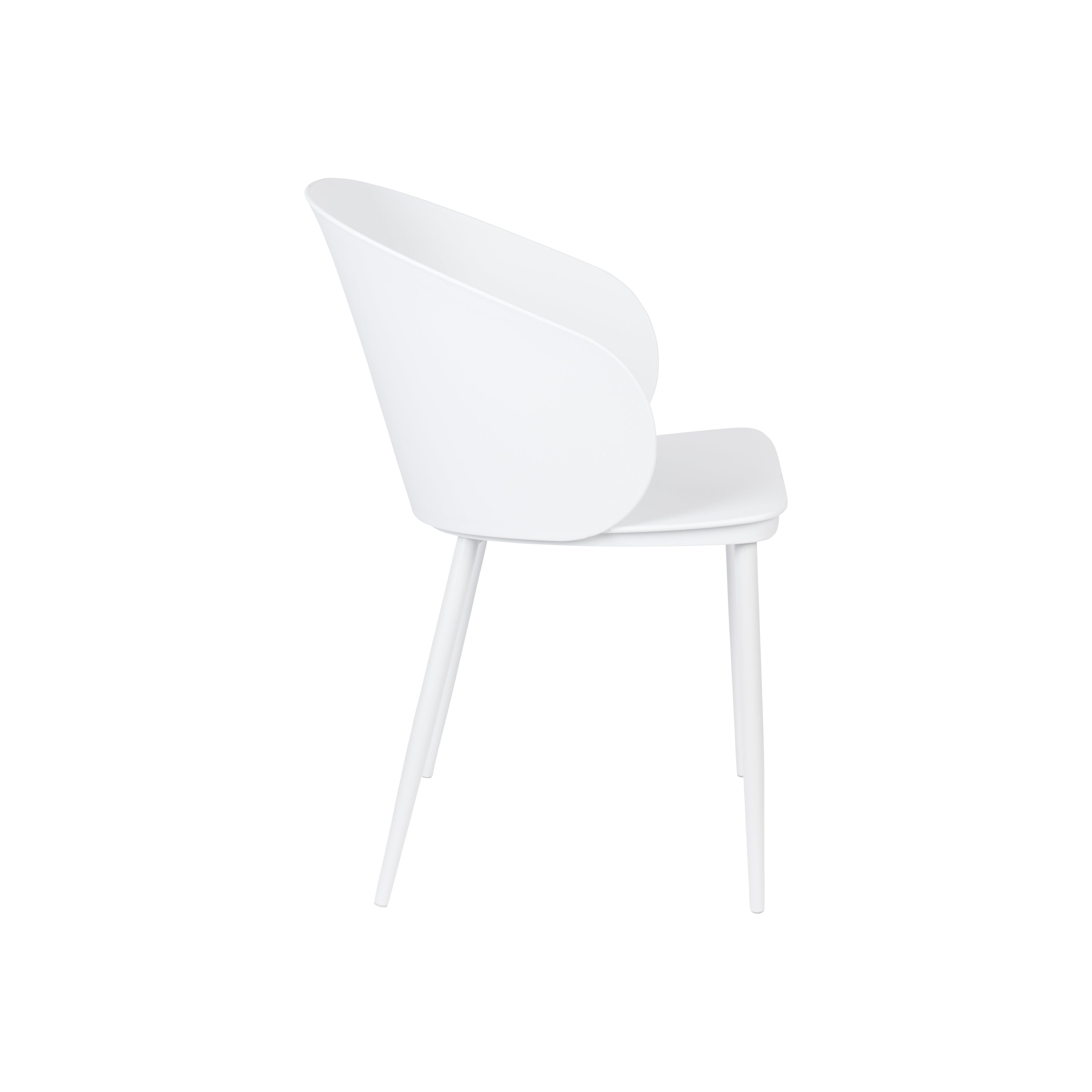 Chair gigi all white