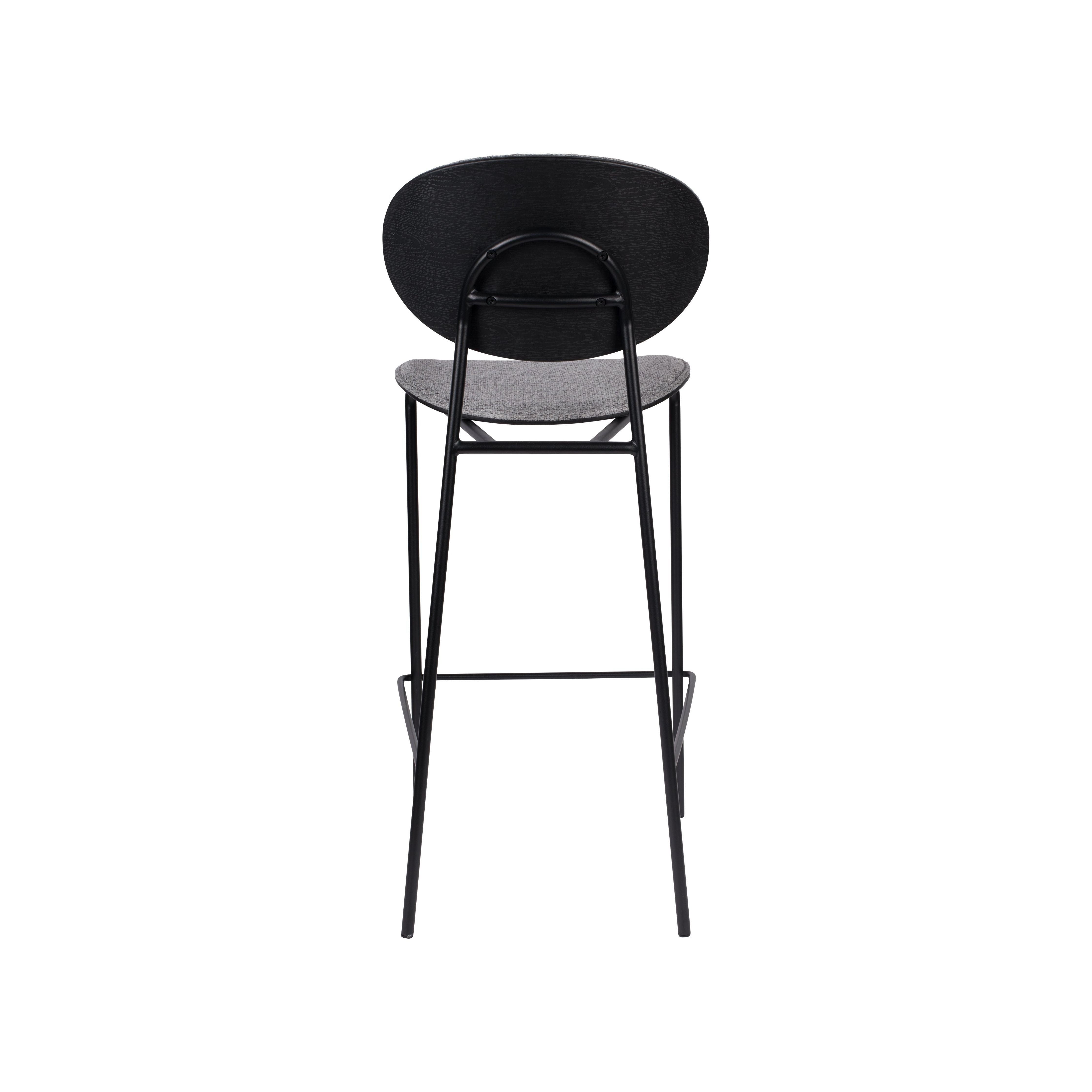 Bar stool donny gray