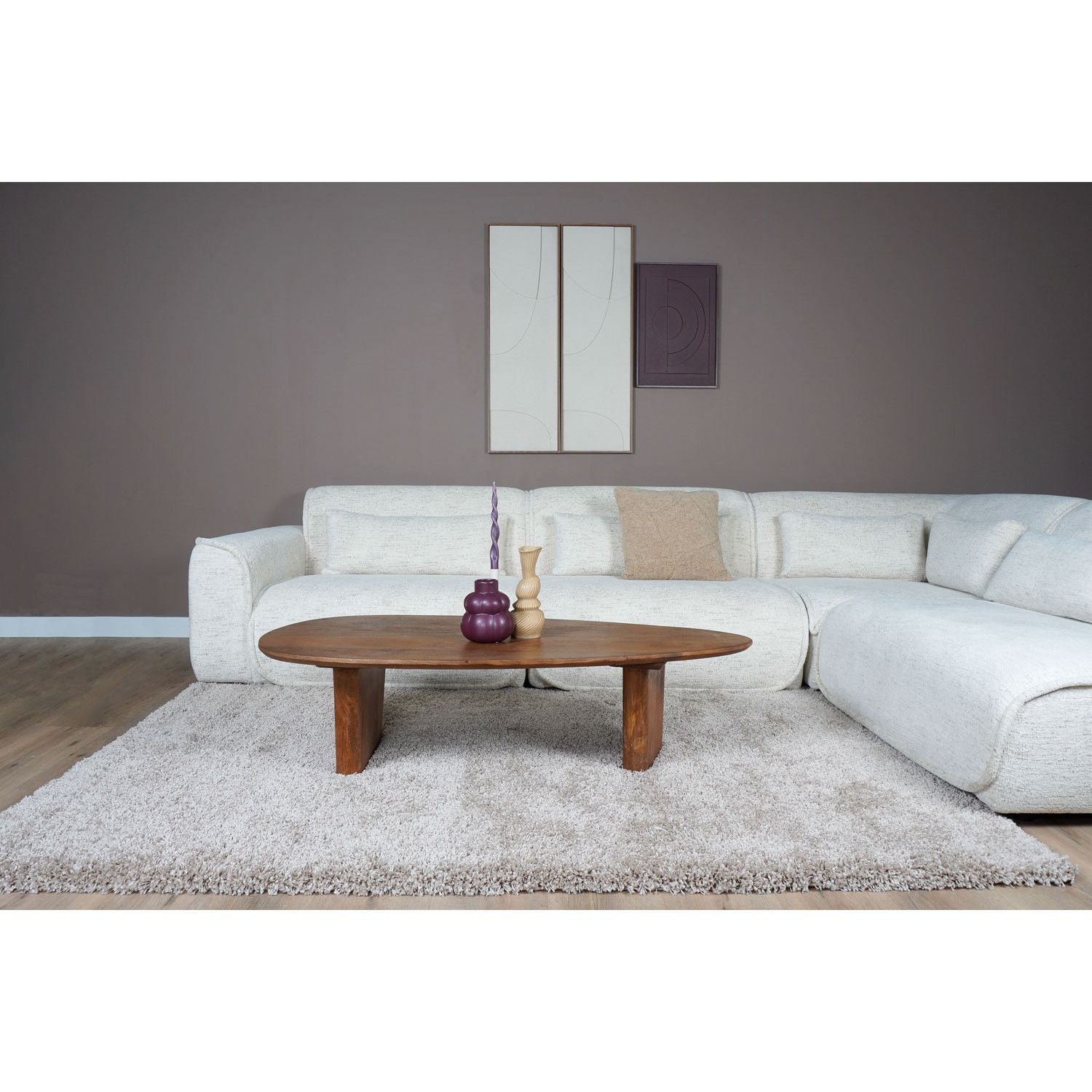 Karpet Milano Beige 80 x 300 cm