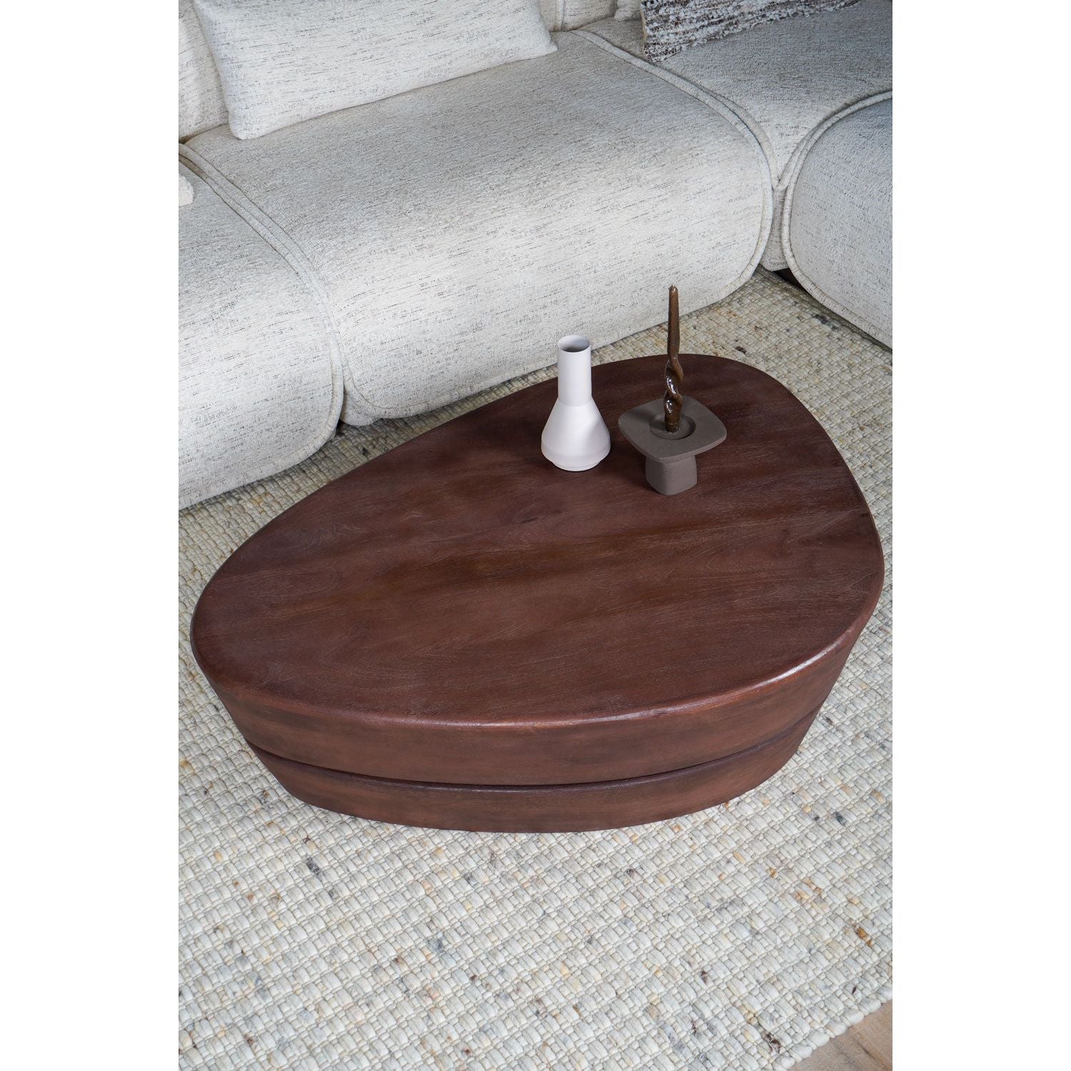 Salontafel Kiva 107 x 80 cm - Espresso Mangohout