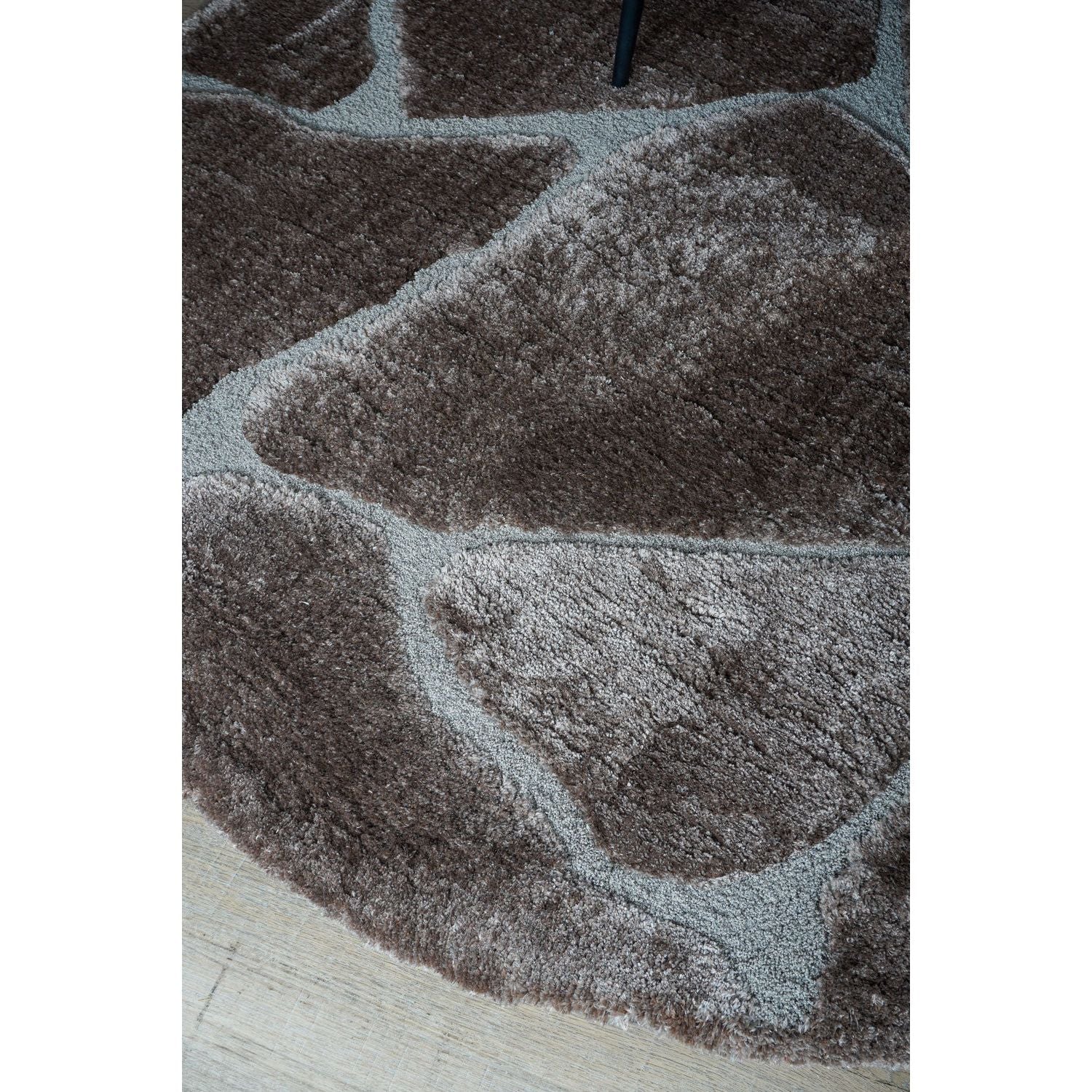 Vloerkleed Macy Bruin  Rond