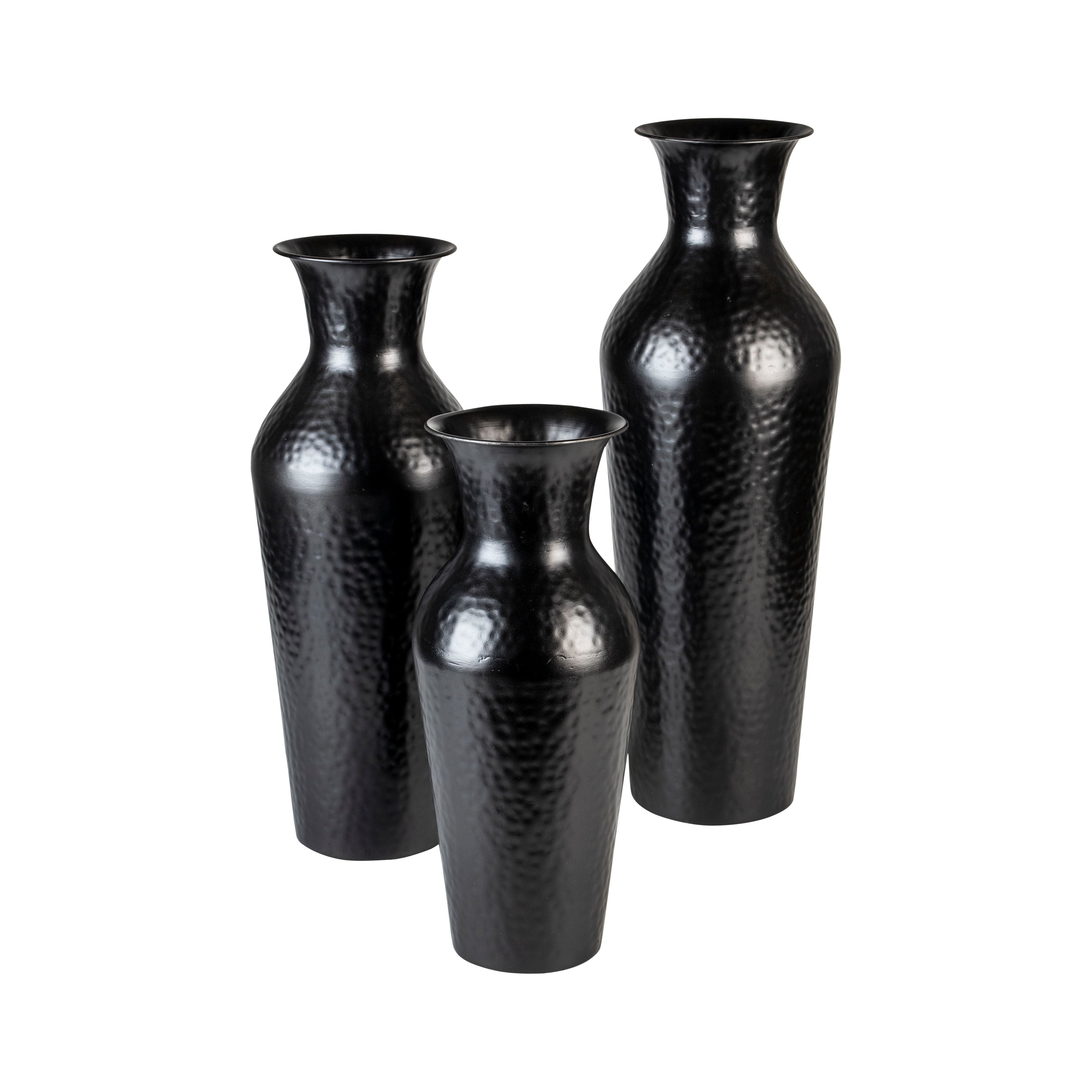 Vase dunja antique black s