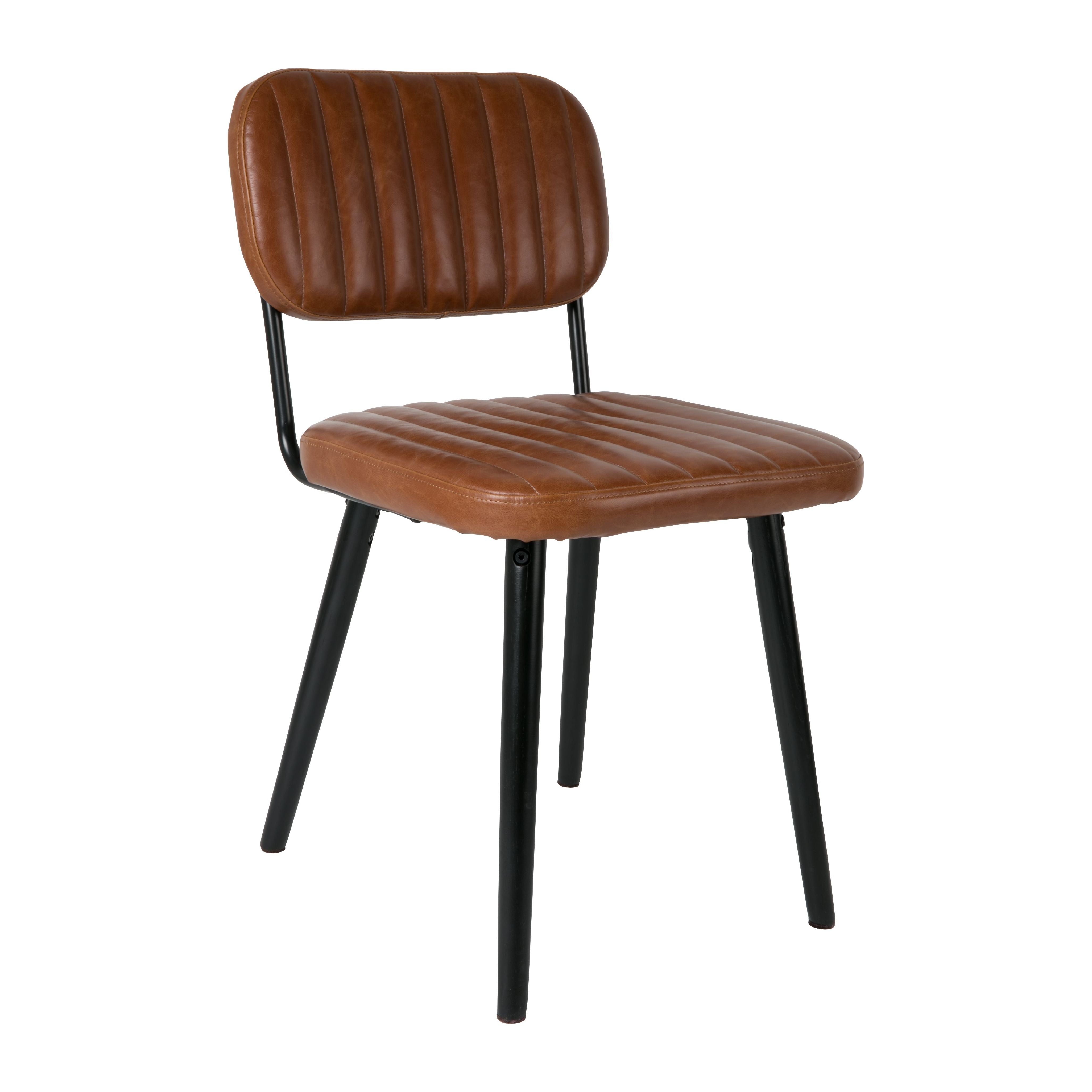 Chair jake worn brown